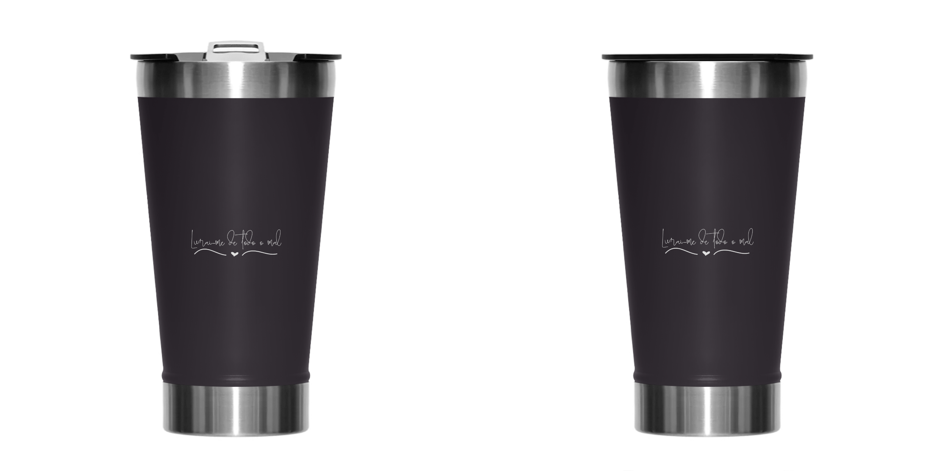 Copo Termico Livrai-me do Mal