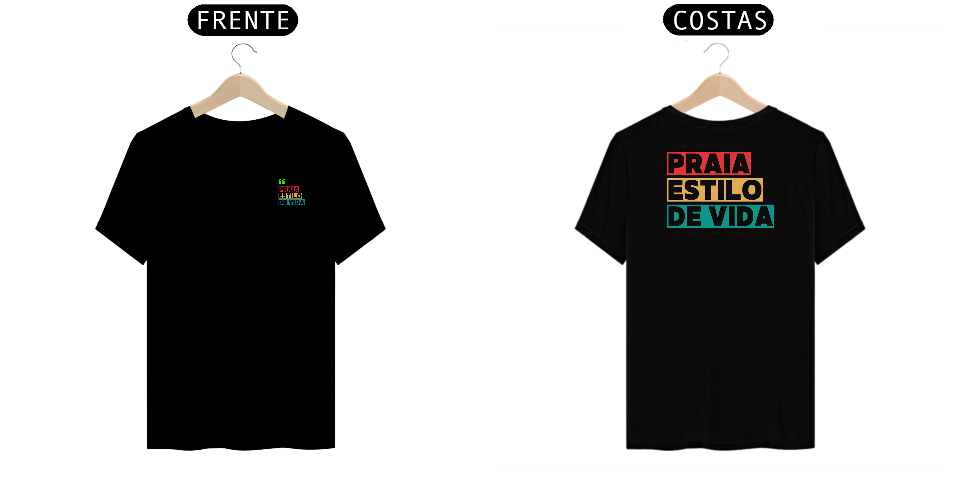 Nome do produto: CAMISETA PRAIA ESTILO DE VIDA