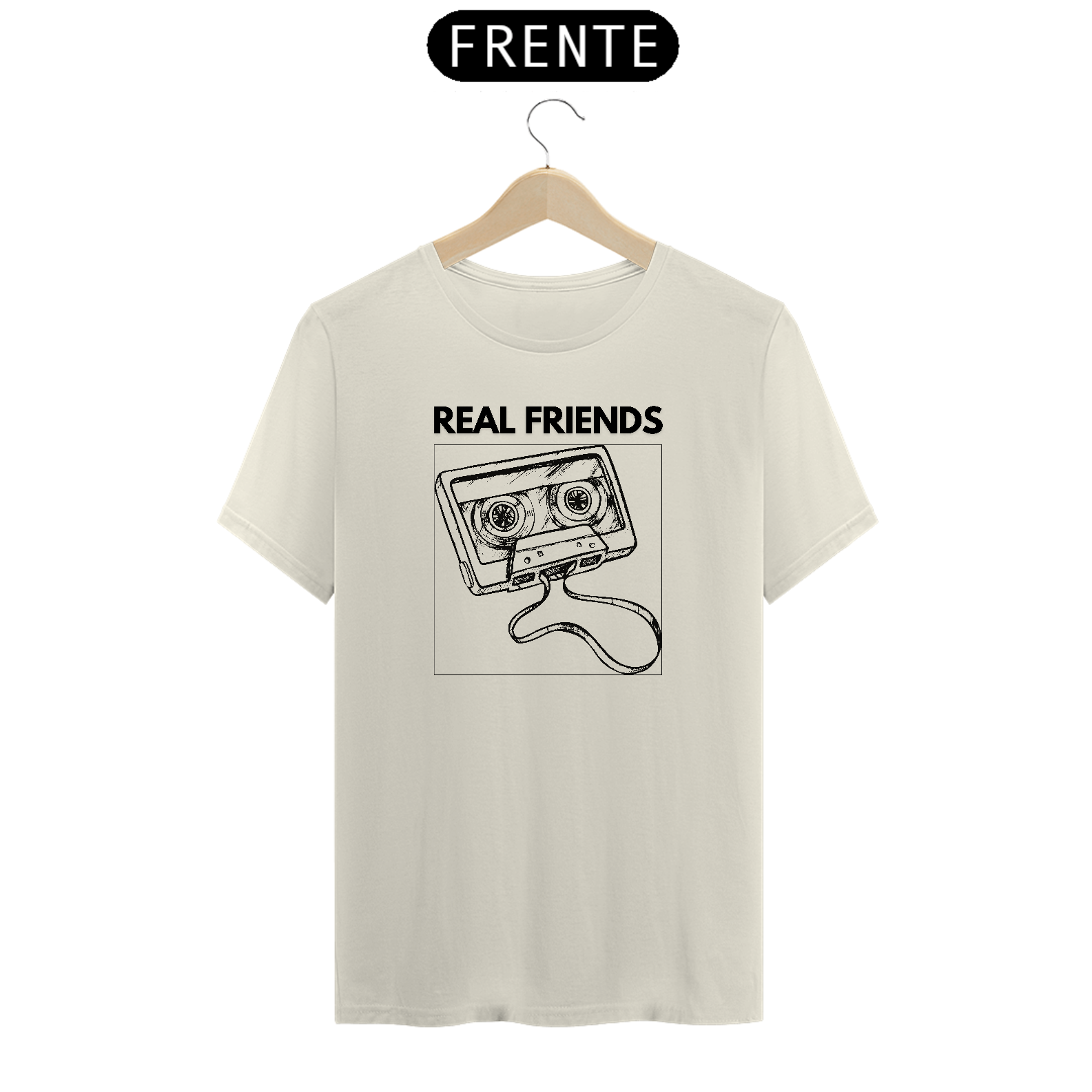 [PREMIUM] CAMISETA REAL FRIENDS OFF-WHITE