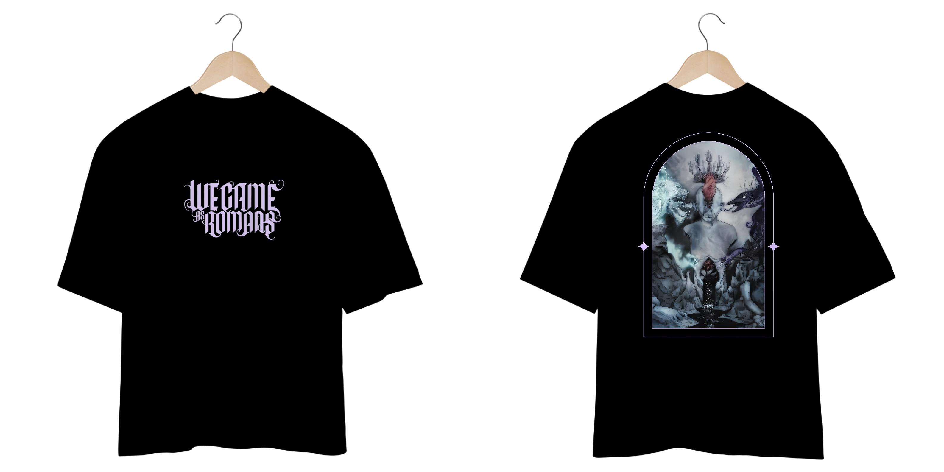 [Oversized] CAMISETA WE CAME AS ROMANS