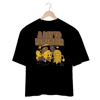 [Oversized] CAMISETA A DAY TO REMEMBER