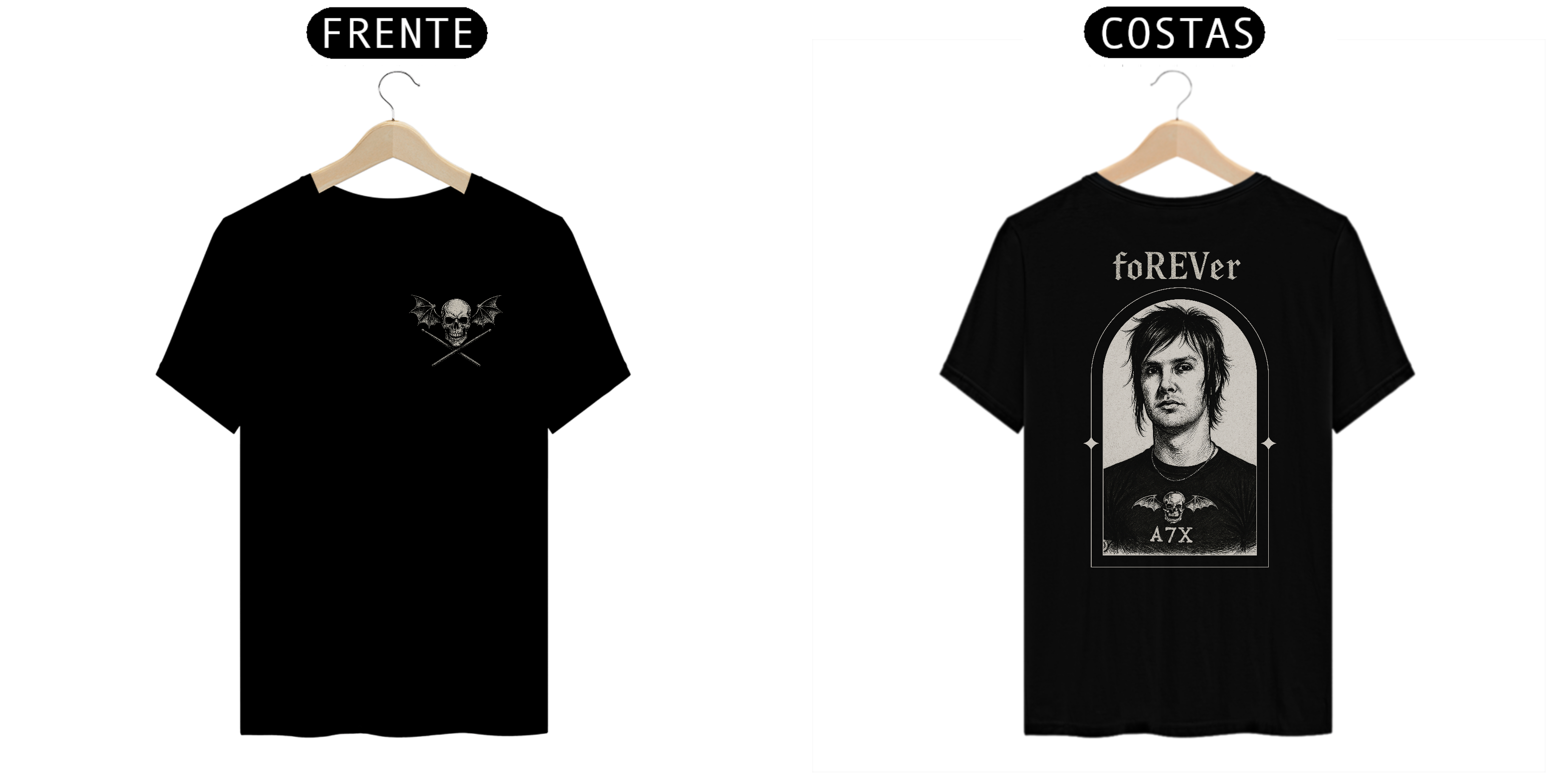 [PREMIUM] CAMISETA AVENGED SEVENFOLD 