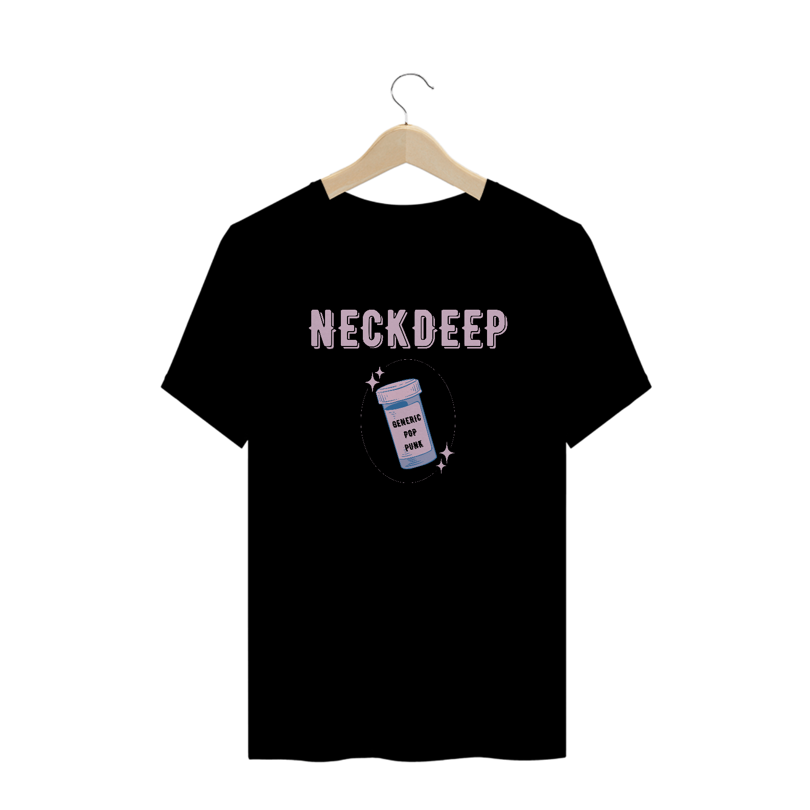 [Plus Size] CAMISETA NECK DEEP
