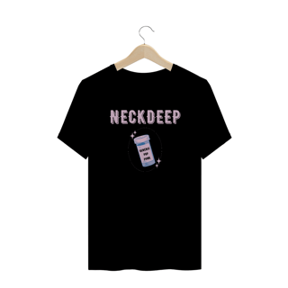 [Plus Size] CAMISETA NECK DEEP