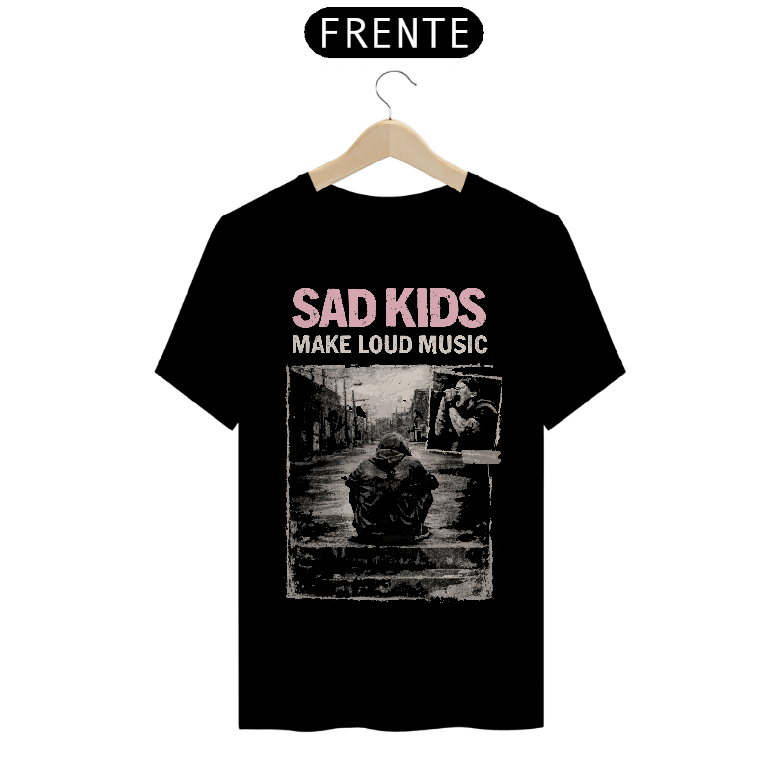 [PREMIUM] CAMISETA SAD KIDS MAKE LOUD MUSIC