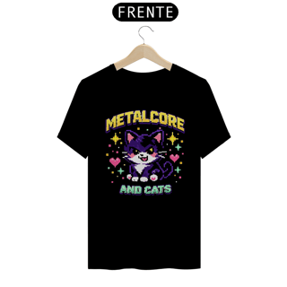 [PREMIUM] CAMISETA METALCORE AND CATS