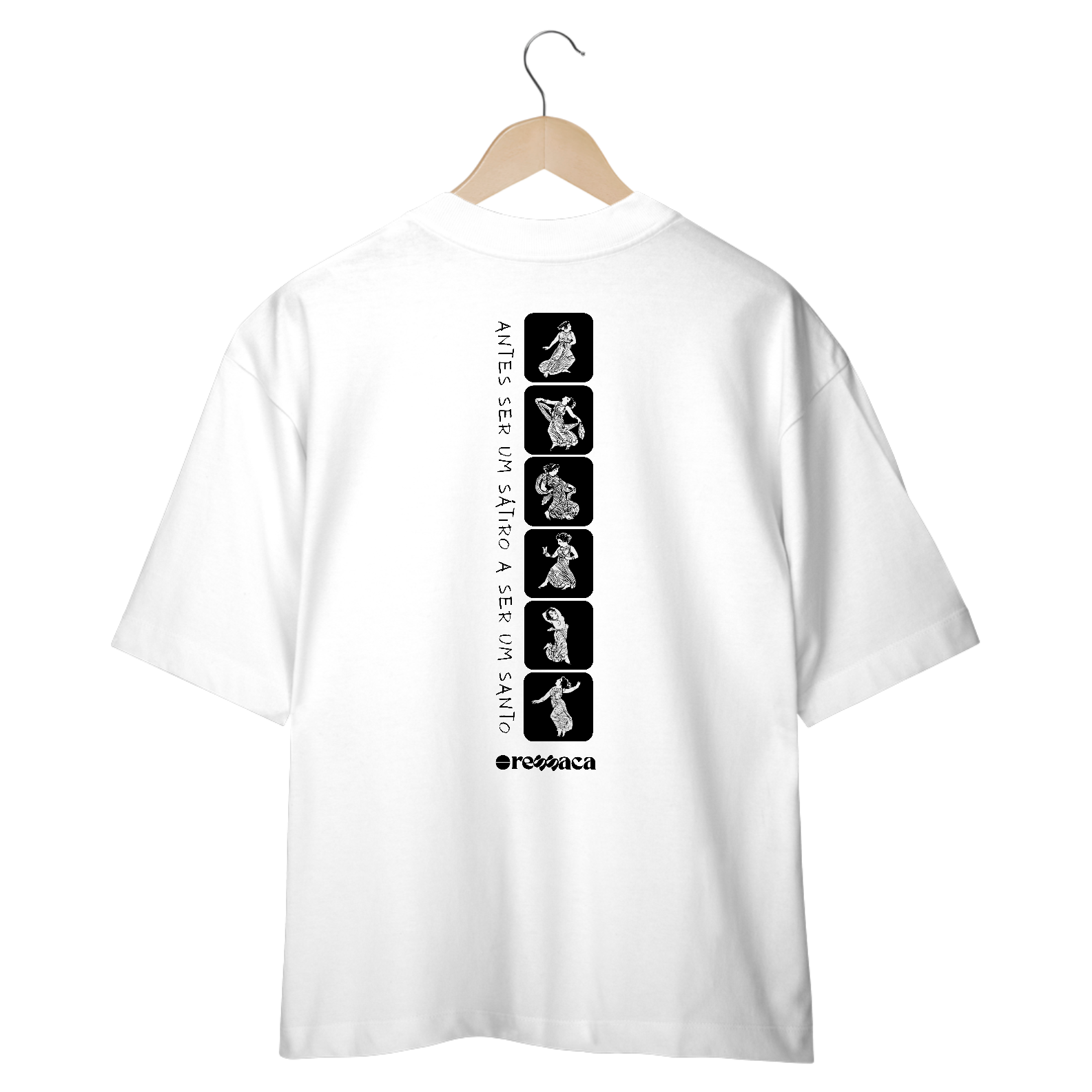 Camiseta Oversized - Sátiro (COSTAS)