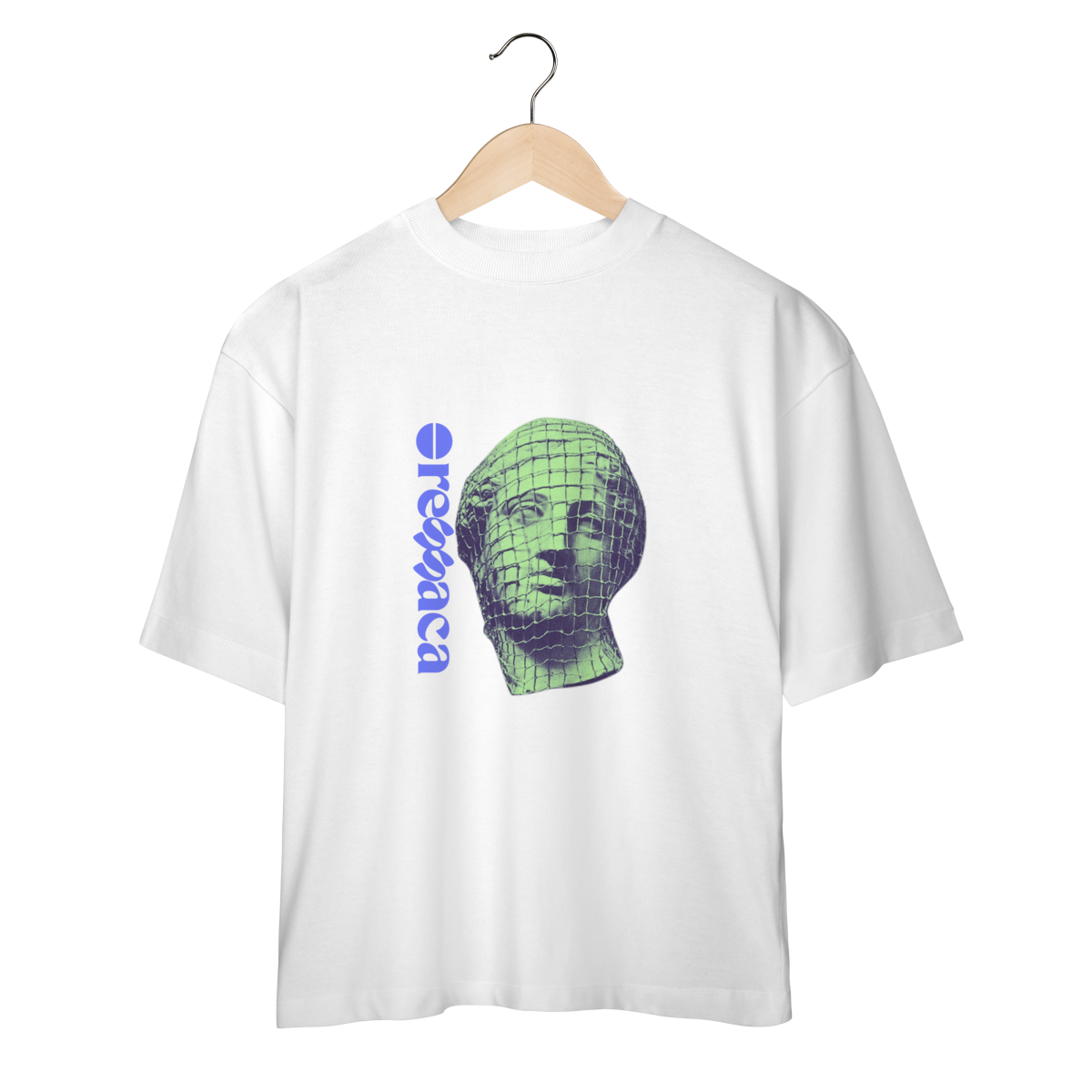 Camiseta Oversized Man Ray