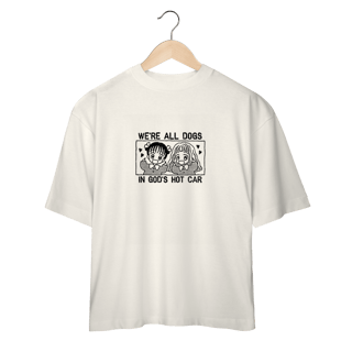 Camiseta Oversized Dogs in God