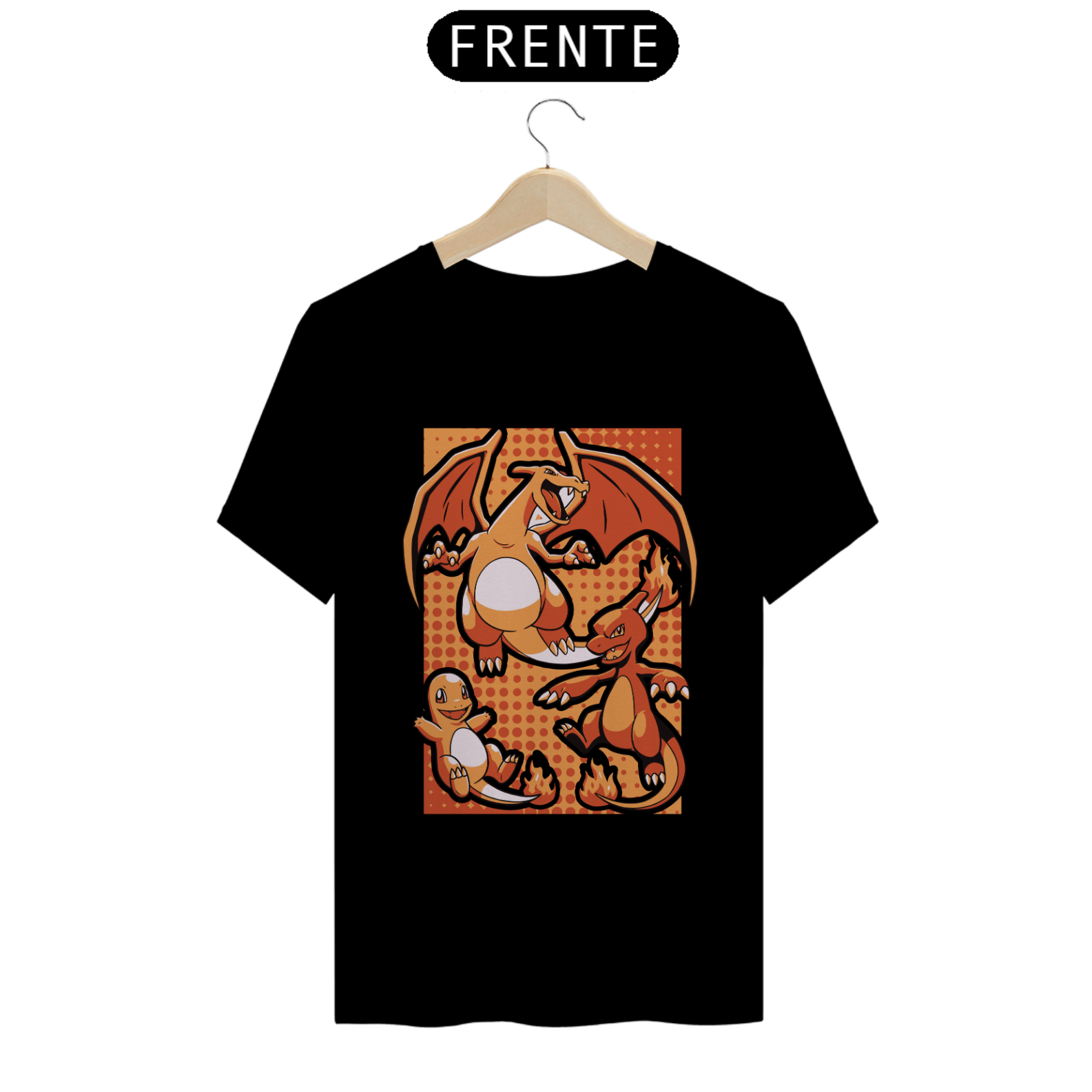 Nome do produto: Camiseta Charmander