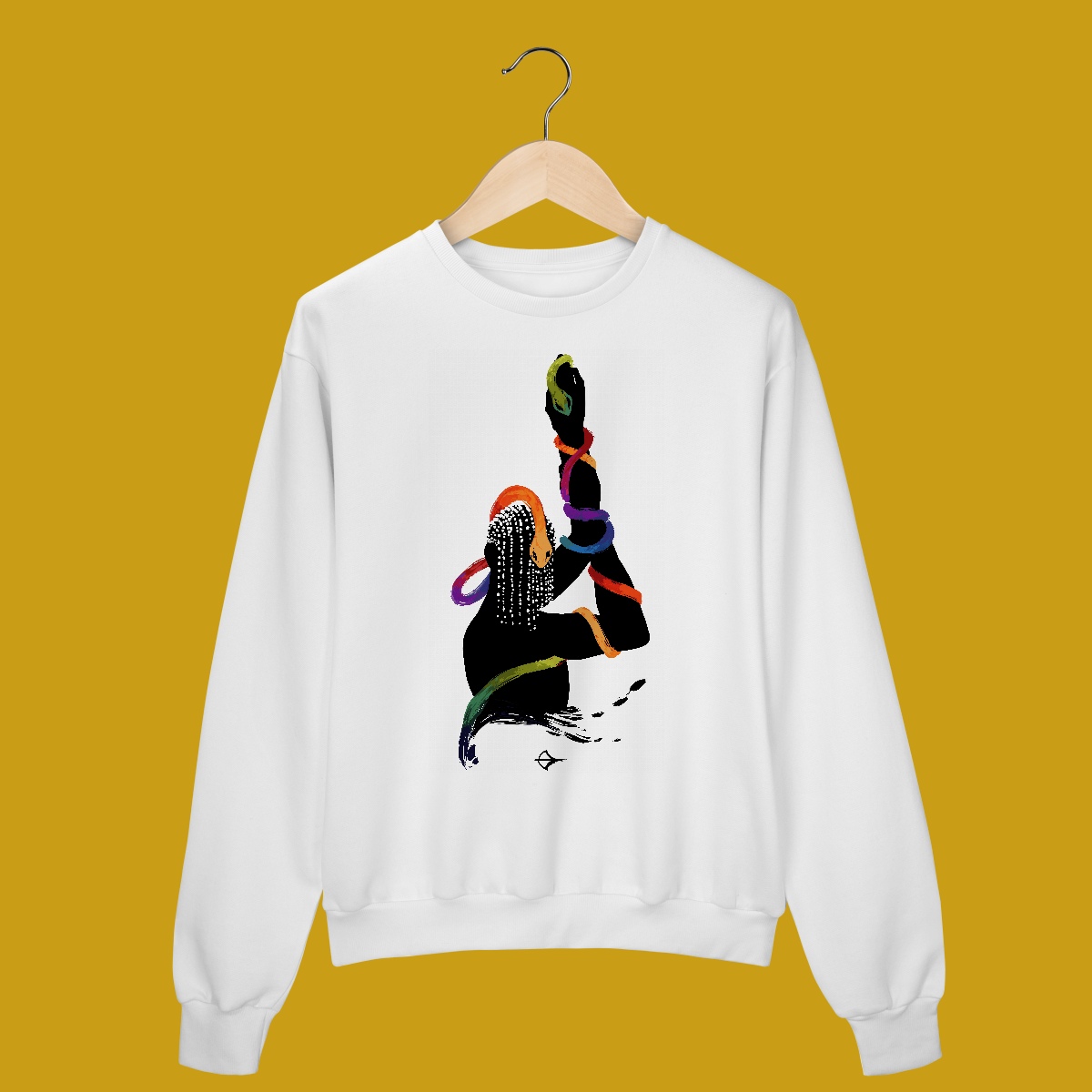 Nome do produto: Moletom Fechado Oxumare