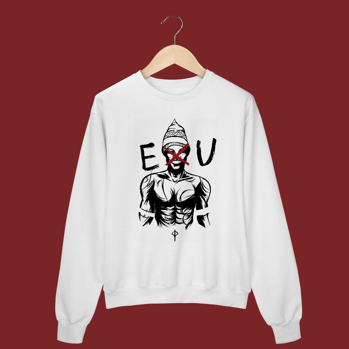 Nome do produto: Moletom Fechado Exu