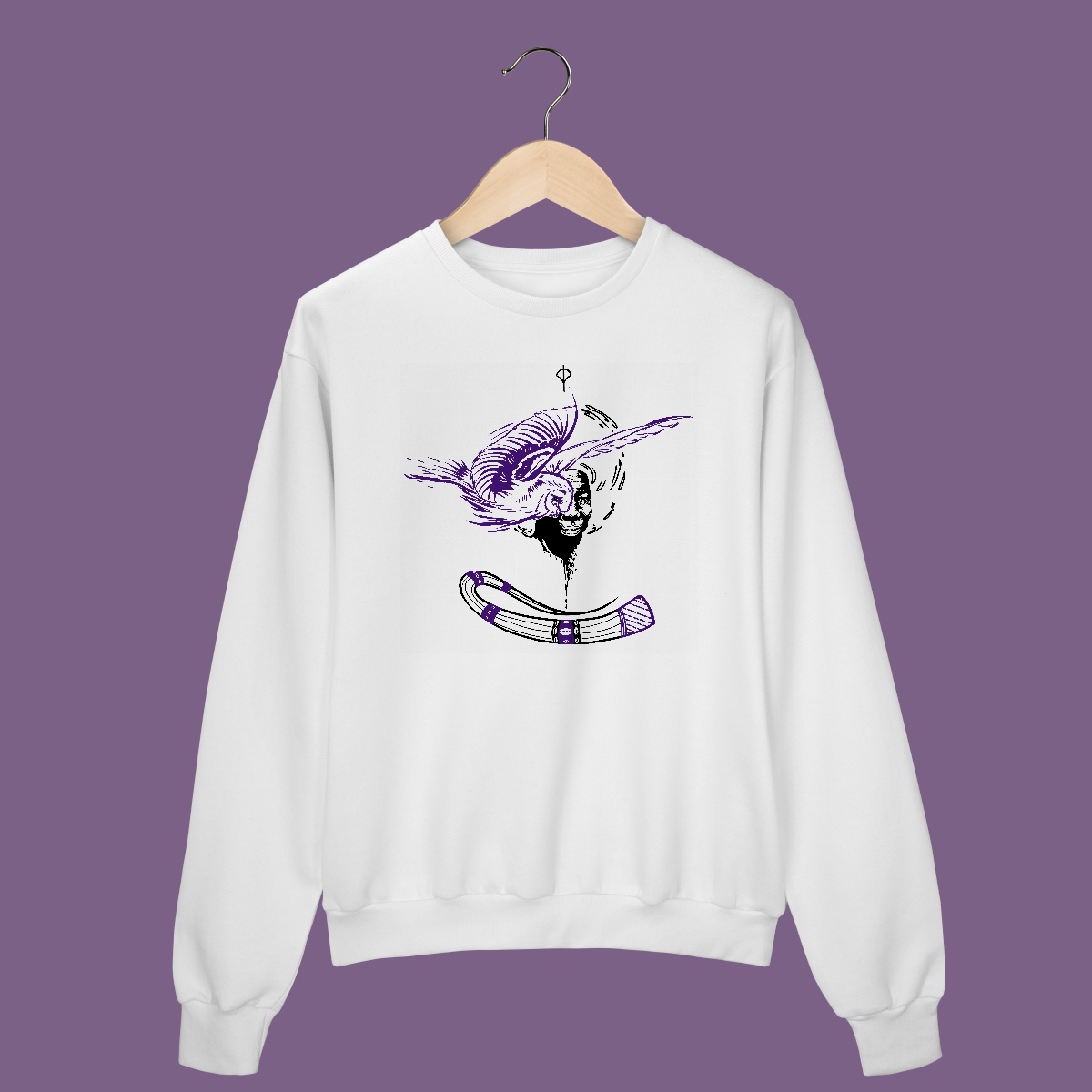 Nome do produto: Moletom Fechado Nanã