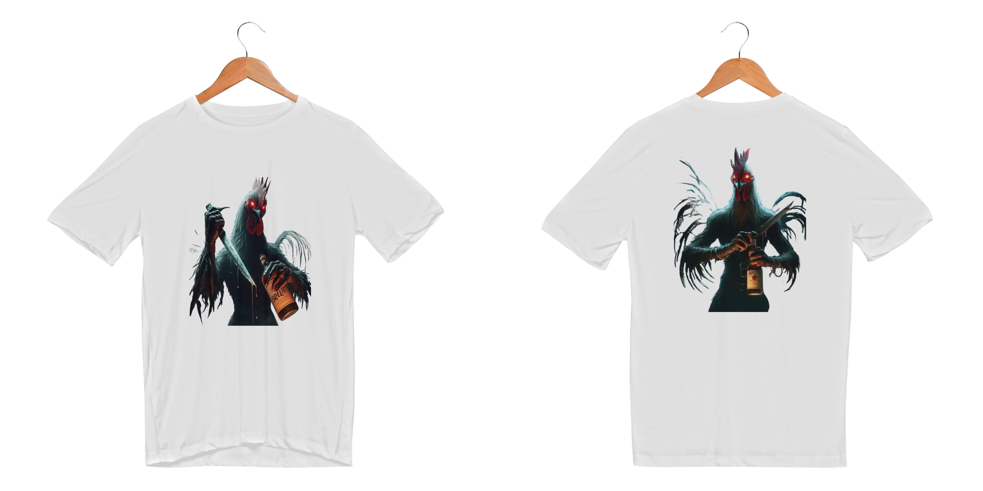 Nome do produto: Camiseta personalizada GALO ASSUSTADOR 