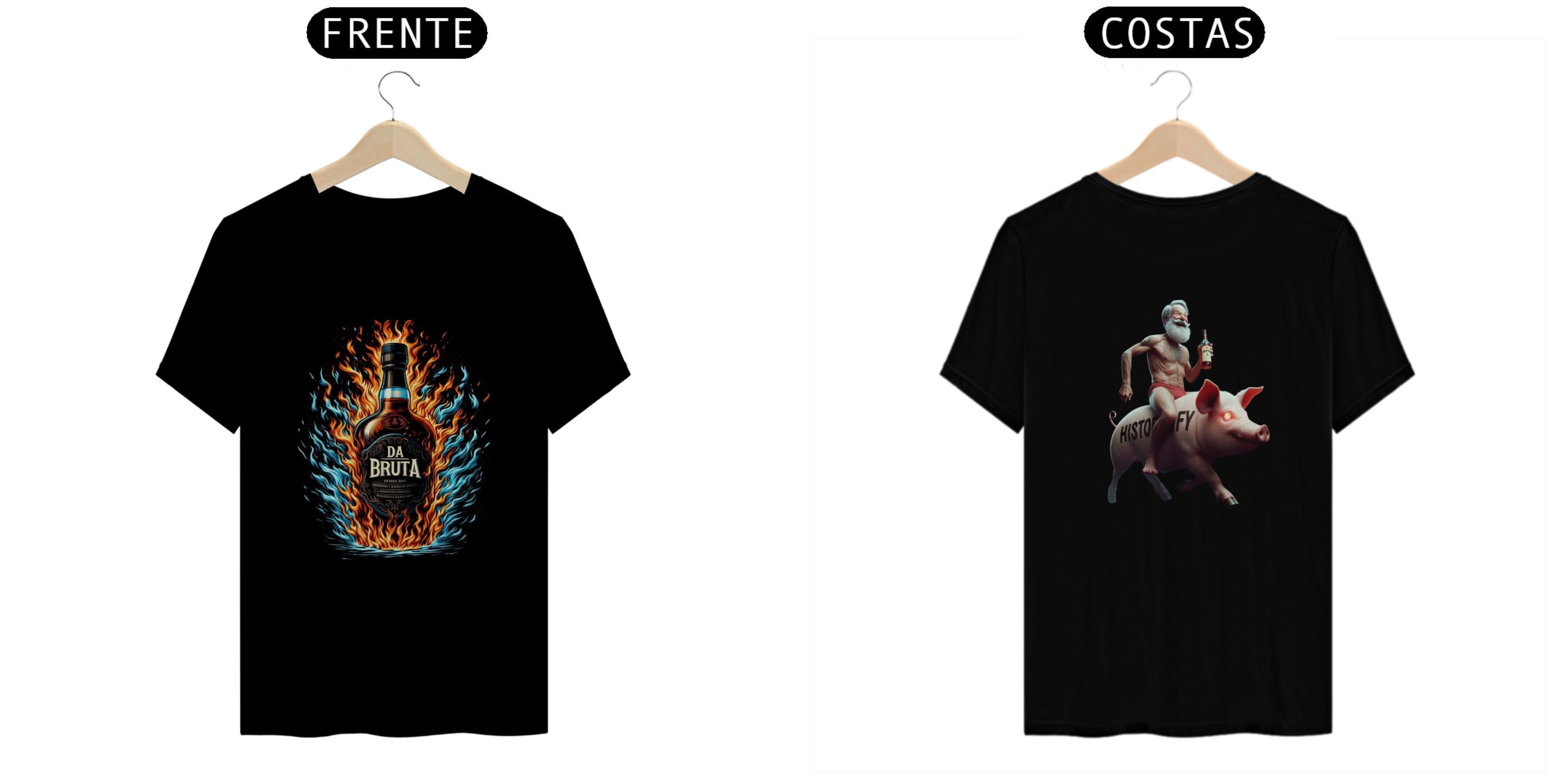 Nome do produto: T-shirt quality CAMISA HISTORIFY 