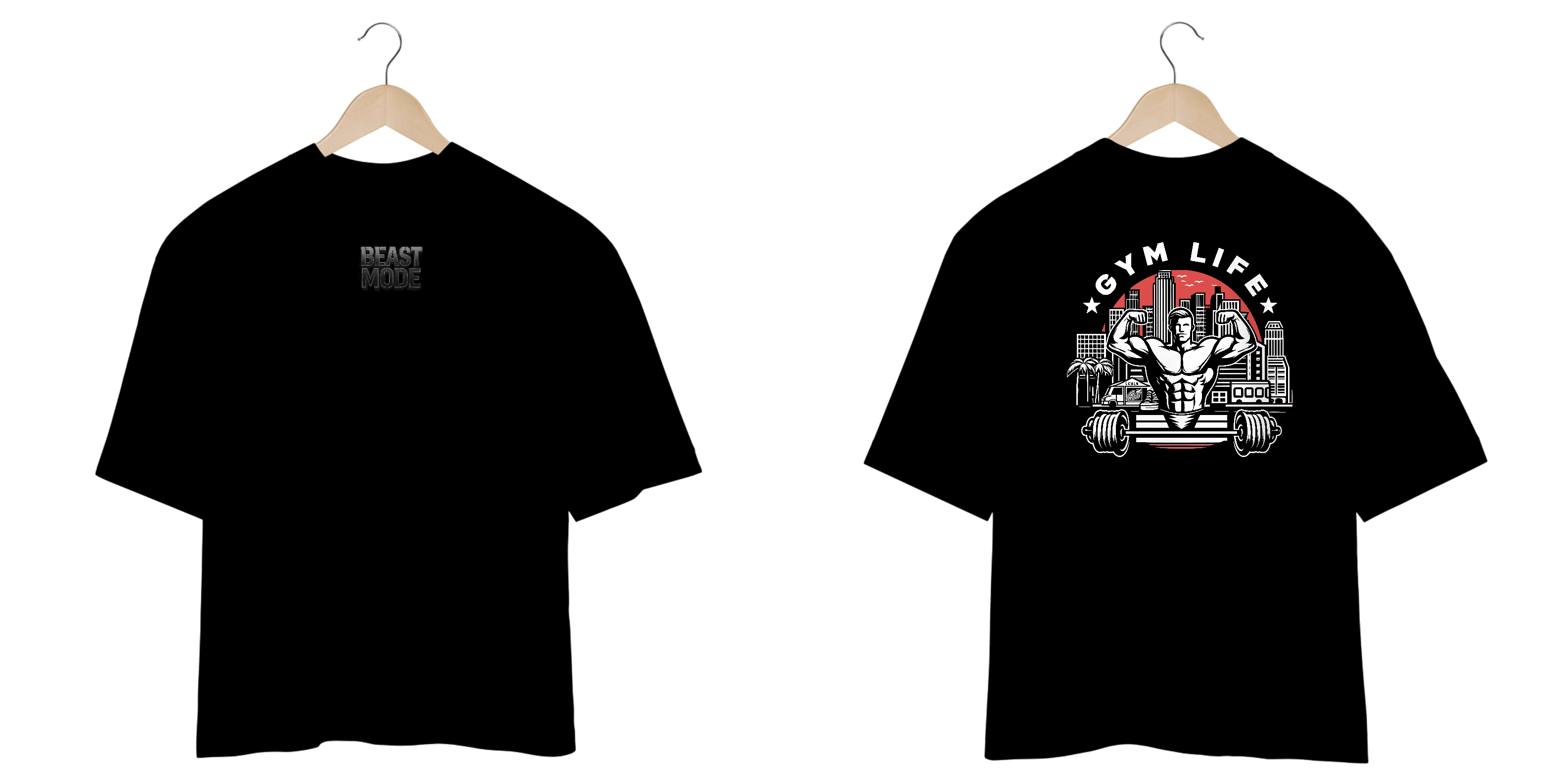 Nome do produto: gym life oversized