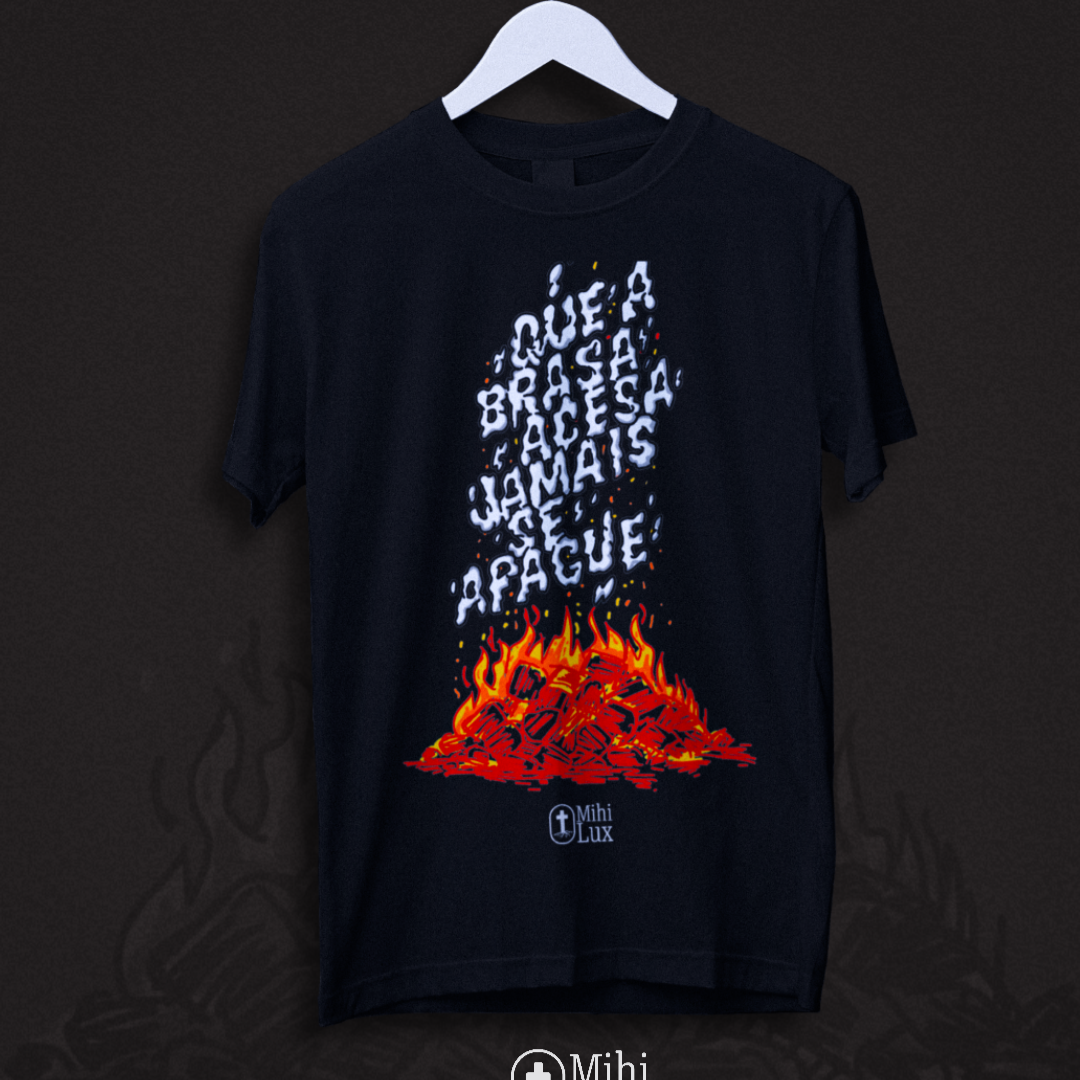 Nome do produto: Que a Brasa Acesa Jamais Se Apague