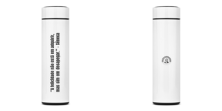 Garrafa Térmica Felicidade Em Desapegar