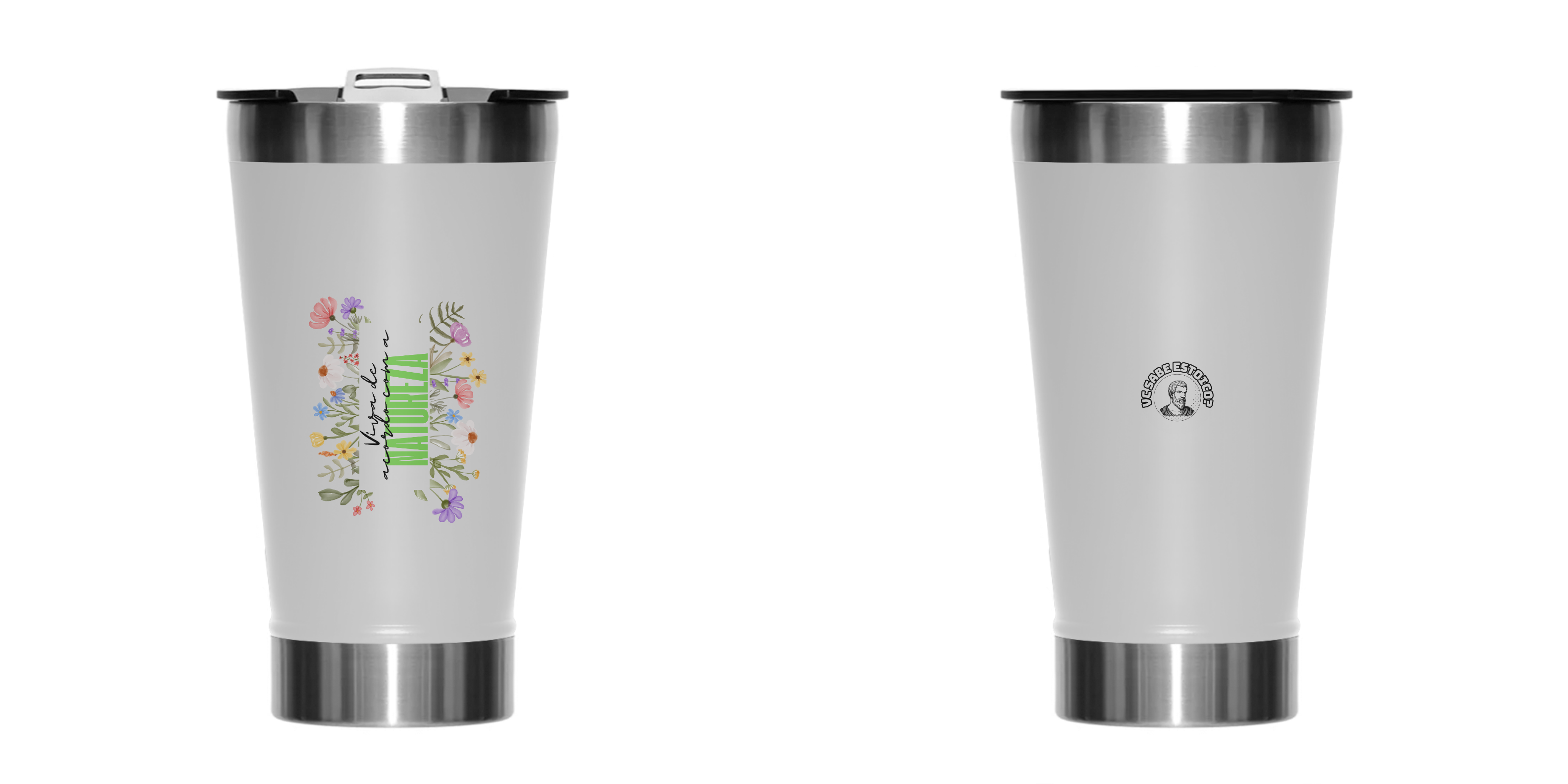 Copo Térmico Viva De Acordo Com A Natureza