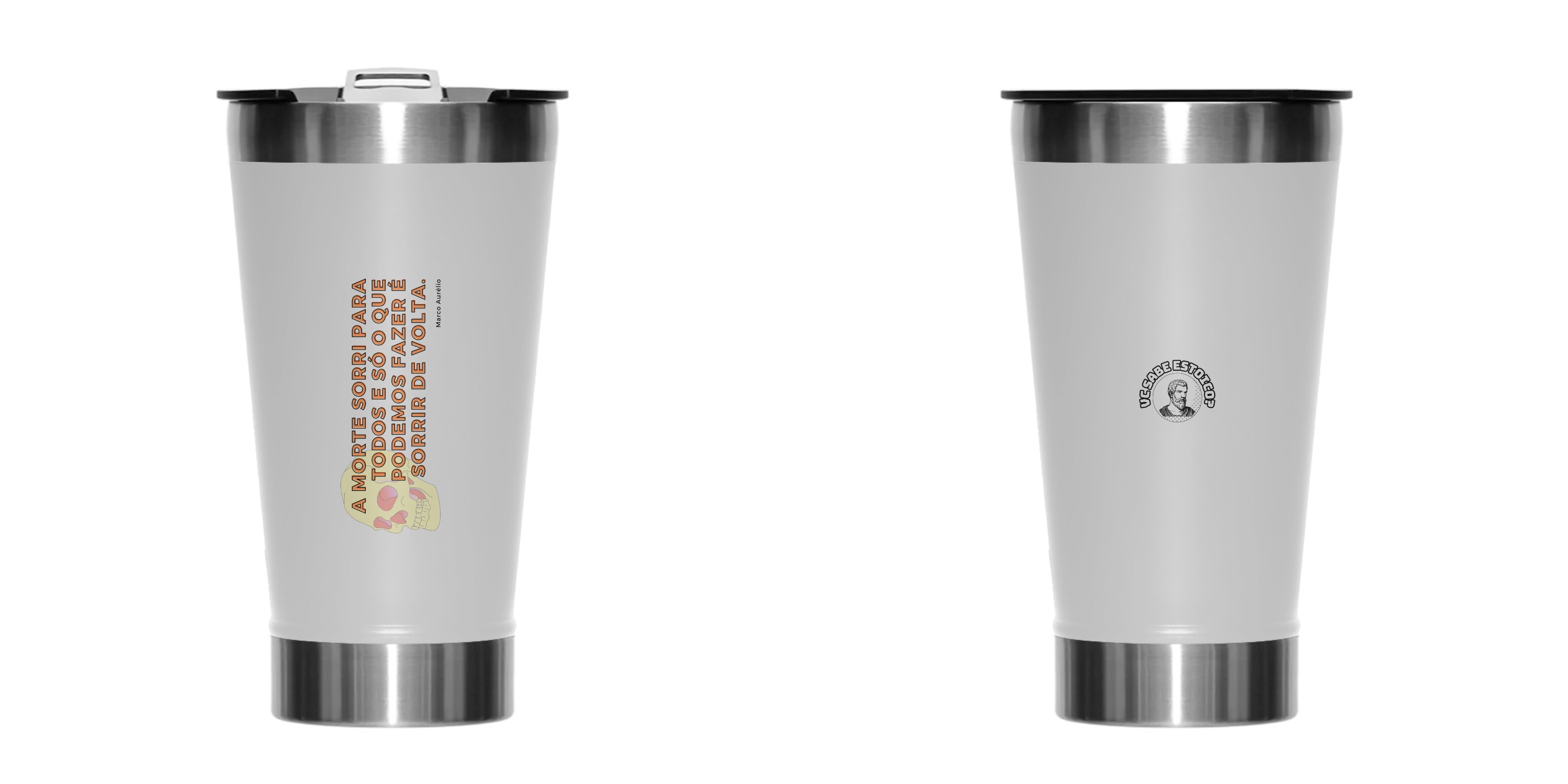 Copo Térmico A Morte Sorri Para Todos
