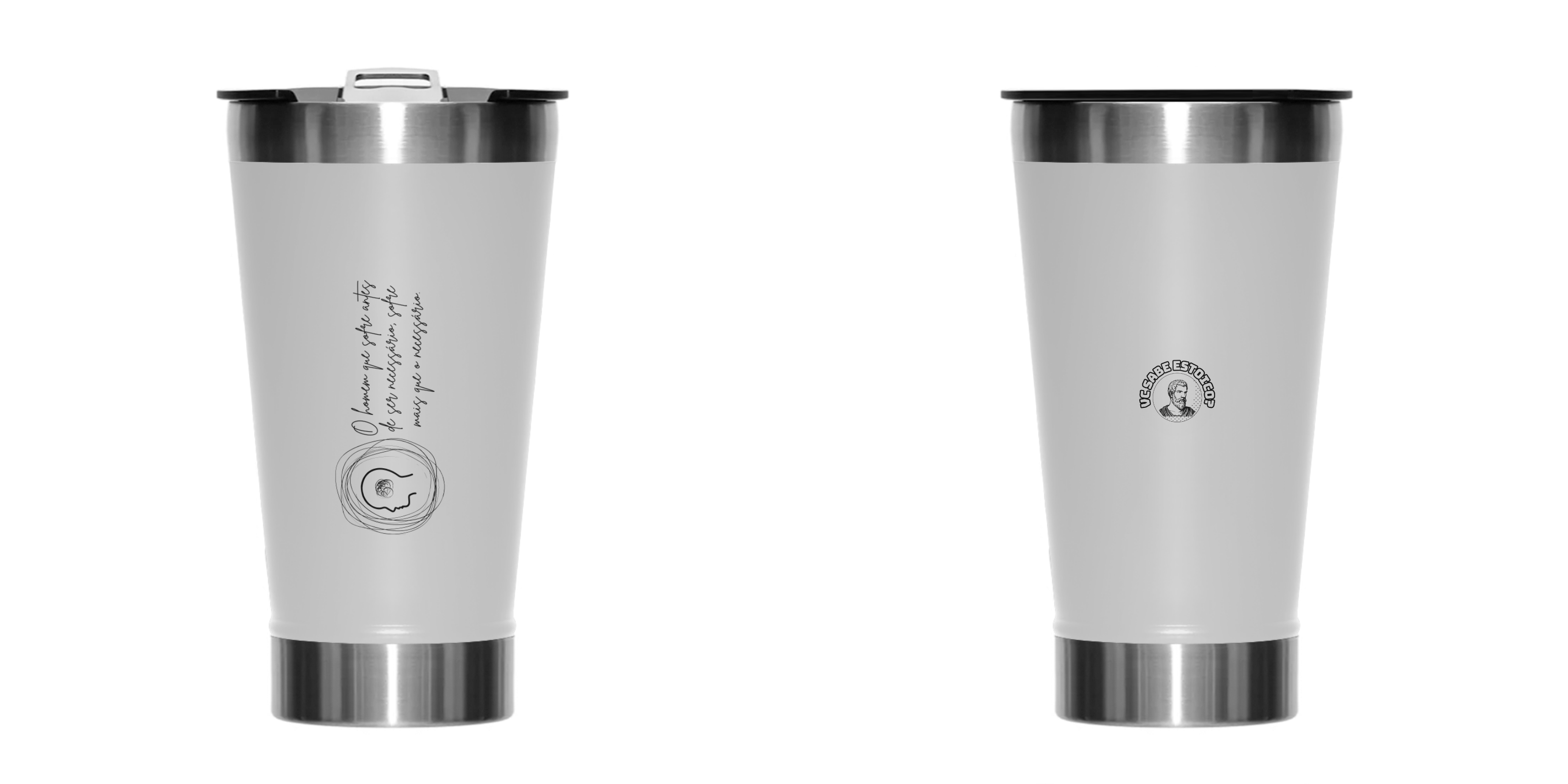 Copo Térmico O Homem Que Sofre Antes