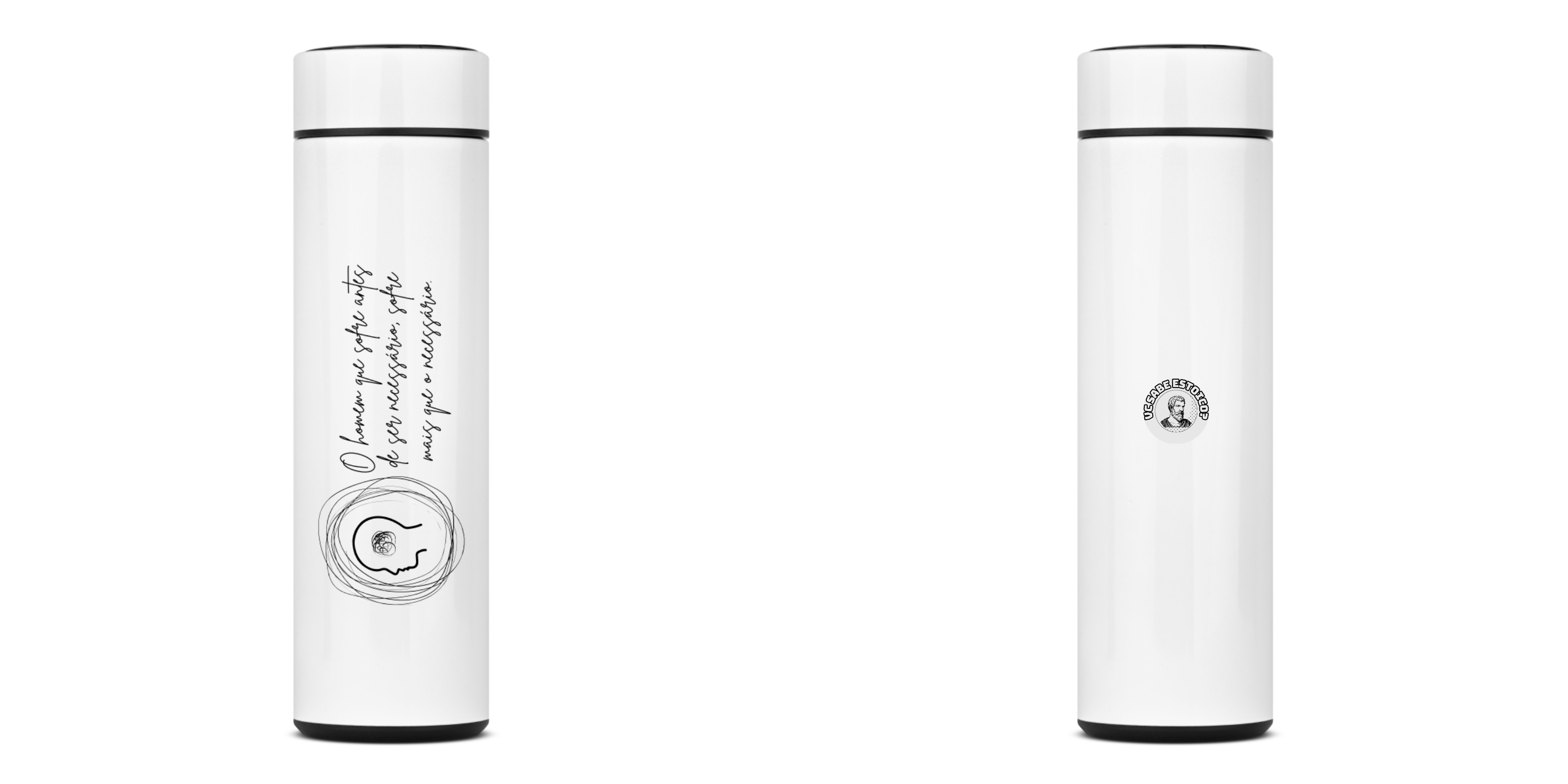 Garrafa Térmica O Homem Que Sofre Antes