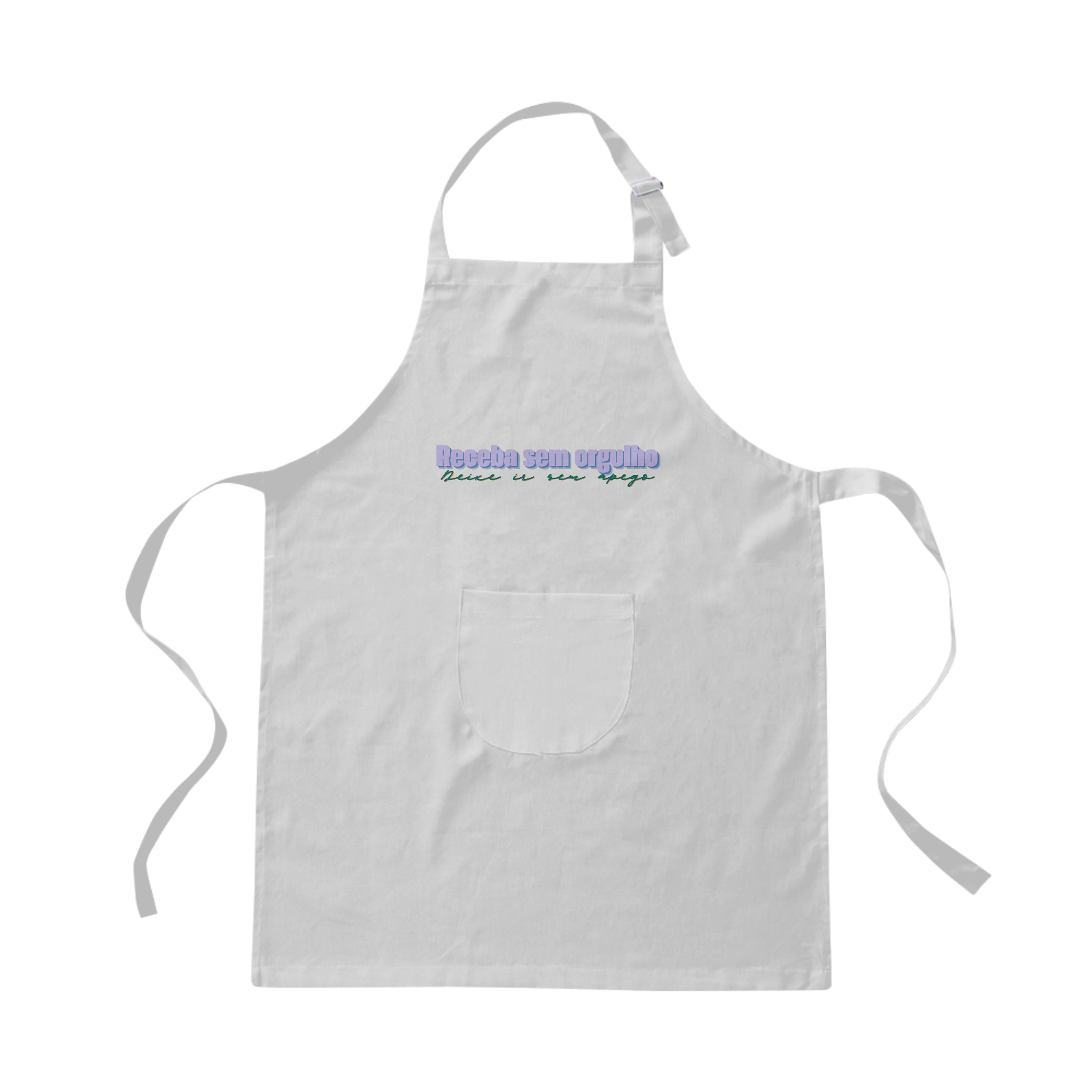 Avental Receba Sem Orgulho