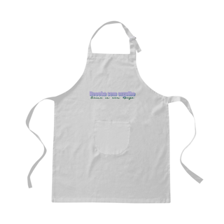 Avental Receba Sem Orgulho