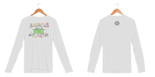 Camiseta Manga Longa Sport Proteção UV Dry Viva De Acordo Com A Natureza