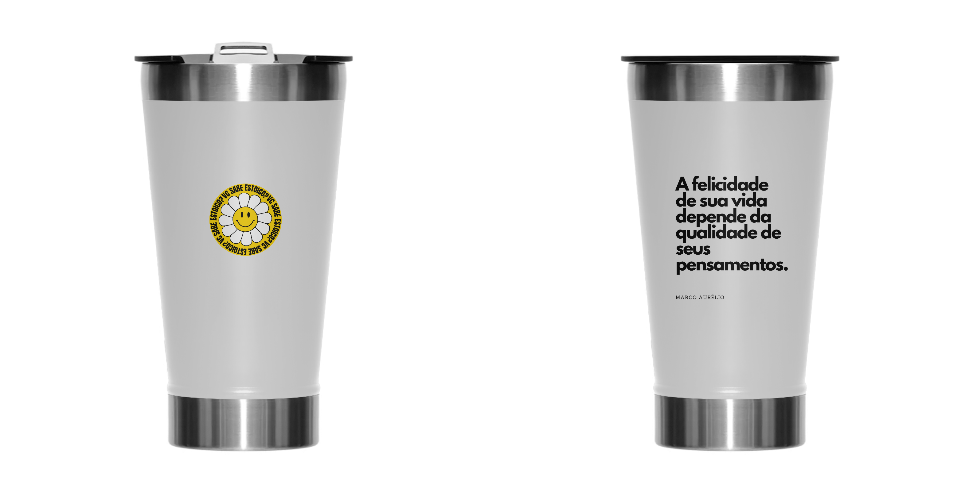 Copo Térmico A Felicidade De Sua Vida