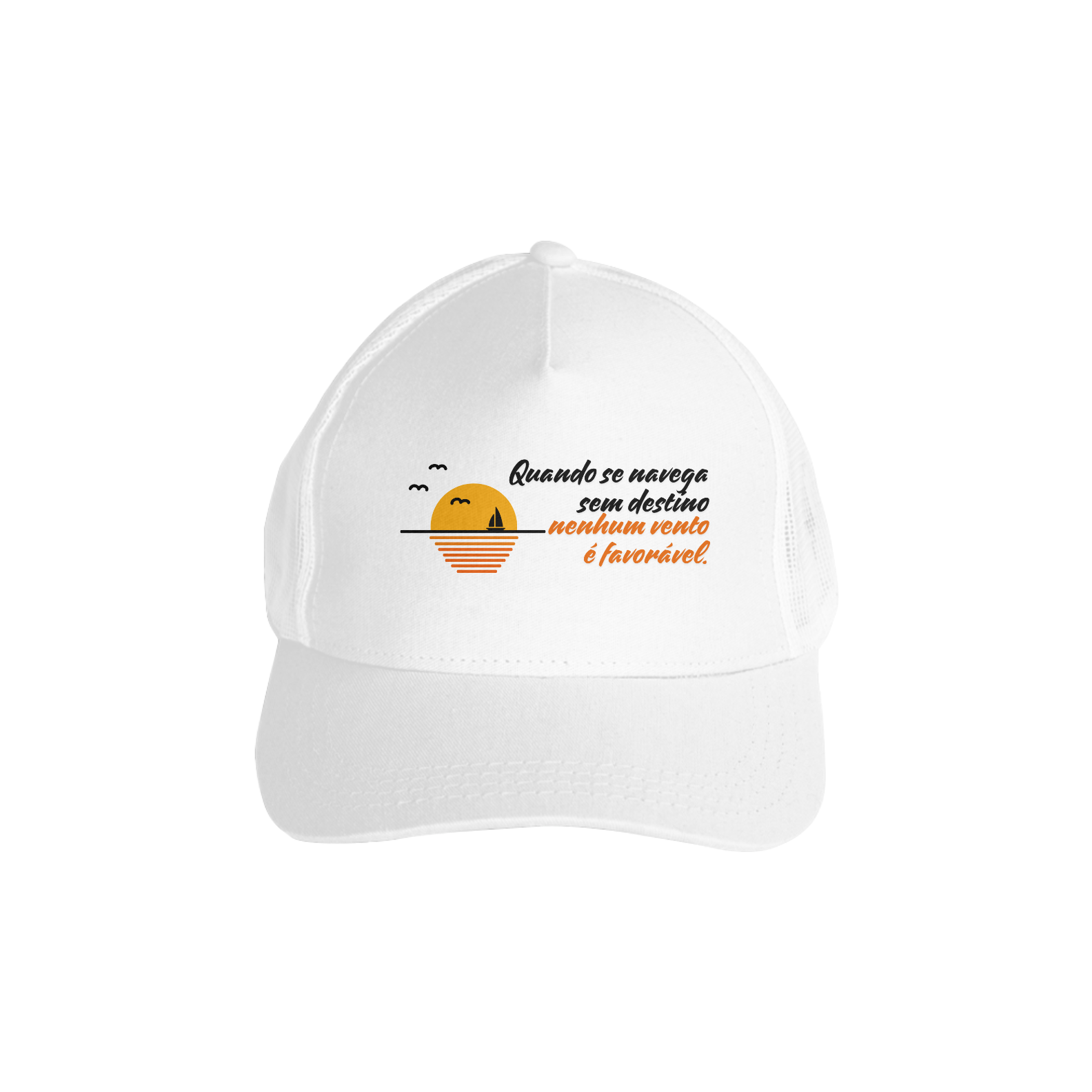 Boné Prime Com Tela Quando Se Navega Sem Destino