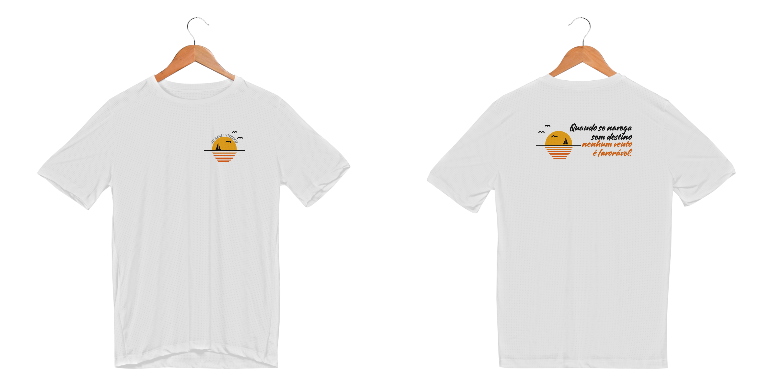 Camiseta Sport Dry UV Quando Se Navega Sem Destino