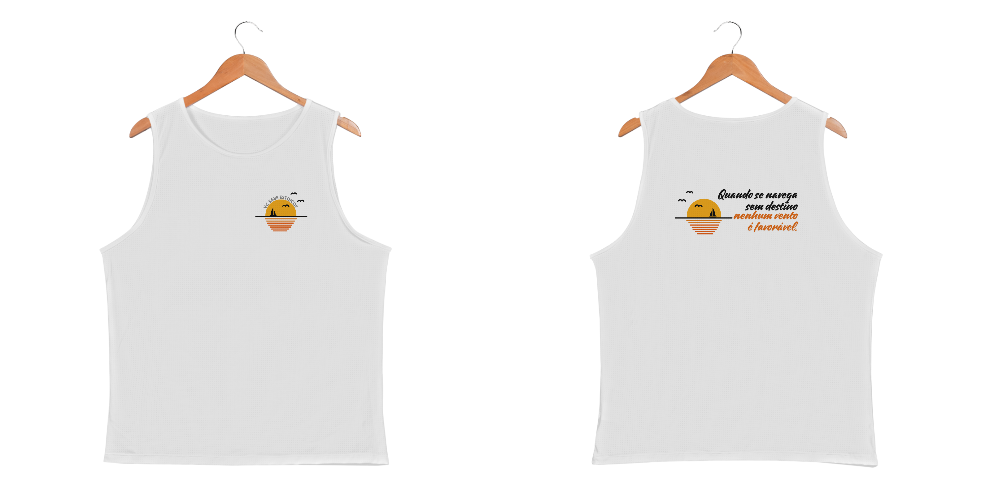 Regata Masculina Sport Proteção UV Dry Quando Se Navega Sem Destino