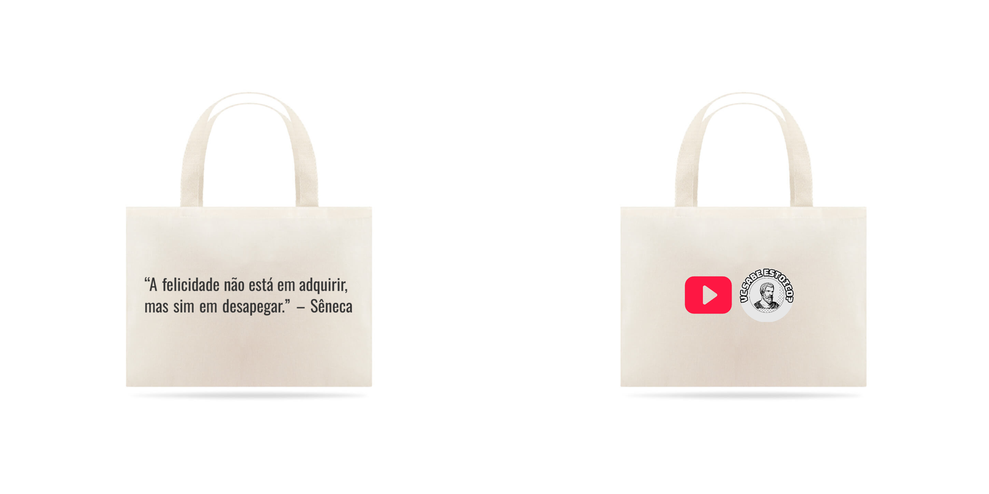 Ecobag Felicidade Em Desapegar 