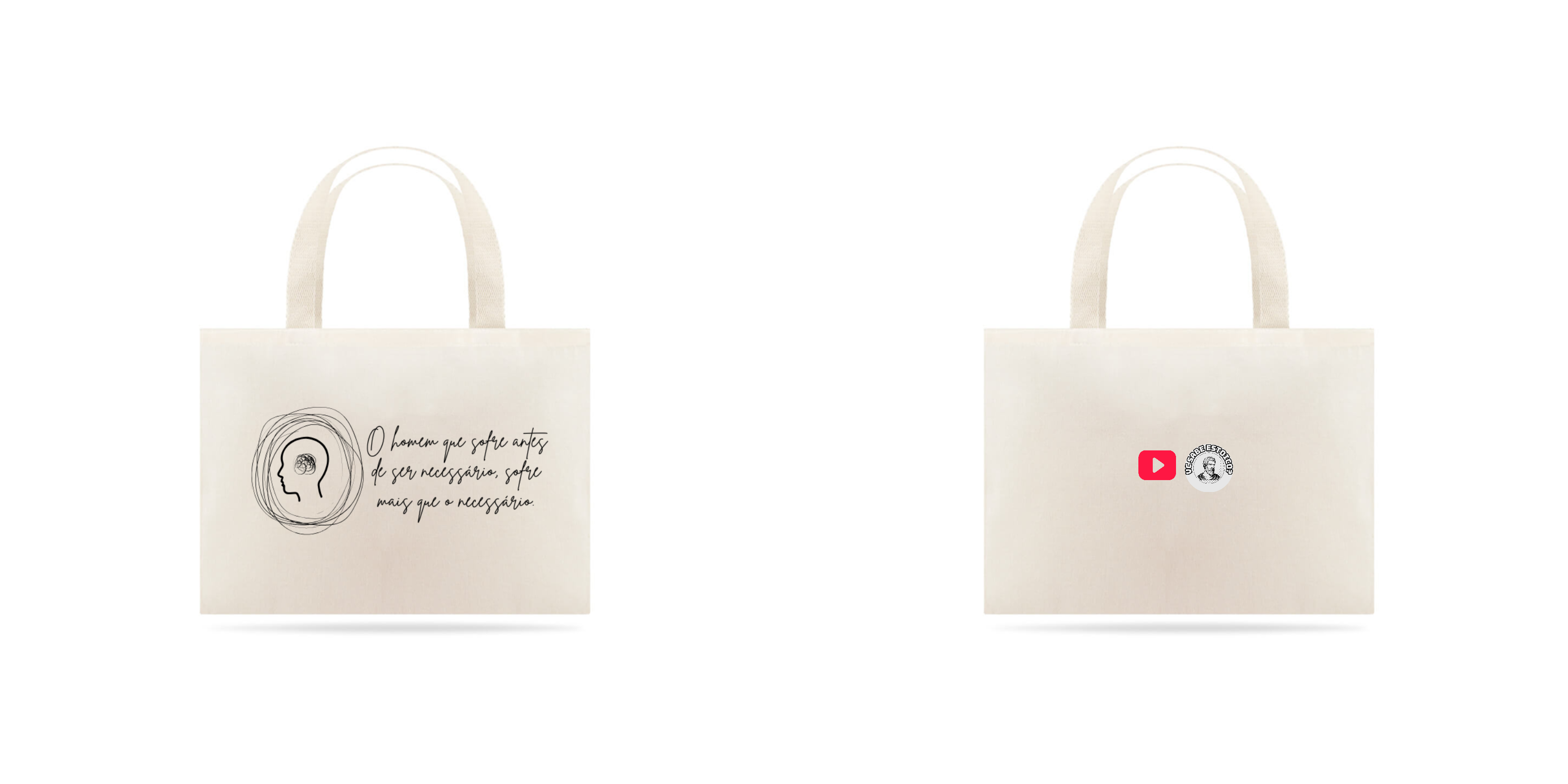 Ecobag O Homem Que Sofre Antes