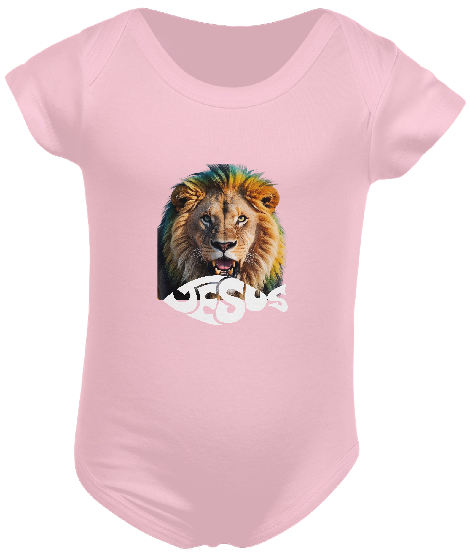 Nome do produto: BODY INFANTIL DE LEÃO ( UNISEX - varias cores )