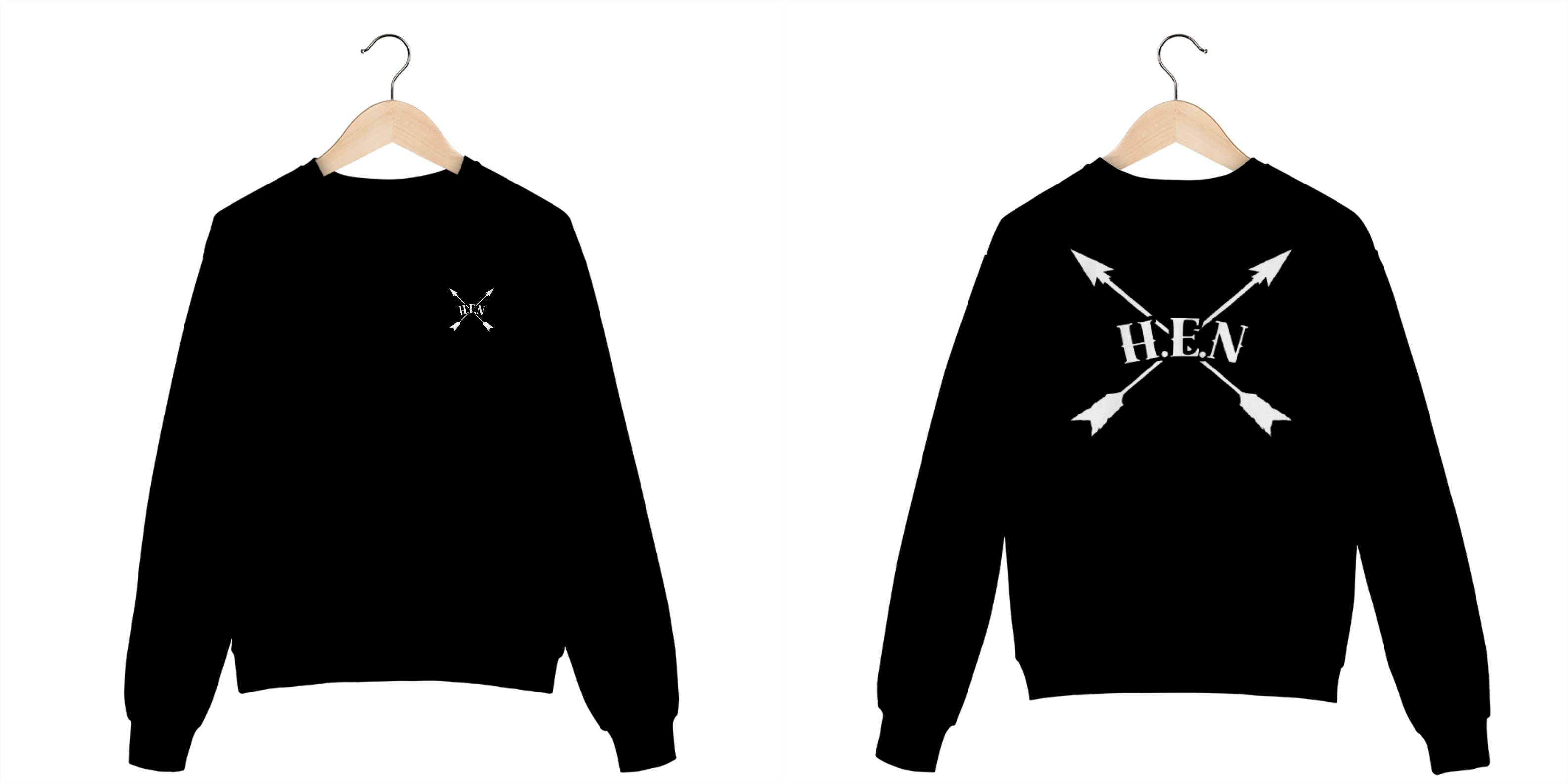 Nome do produto: Moletom H.E.N Flecha