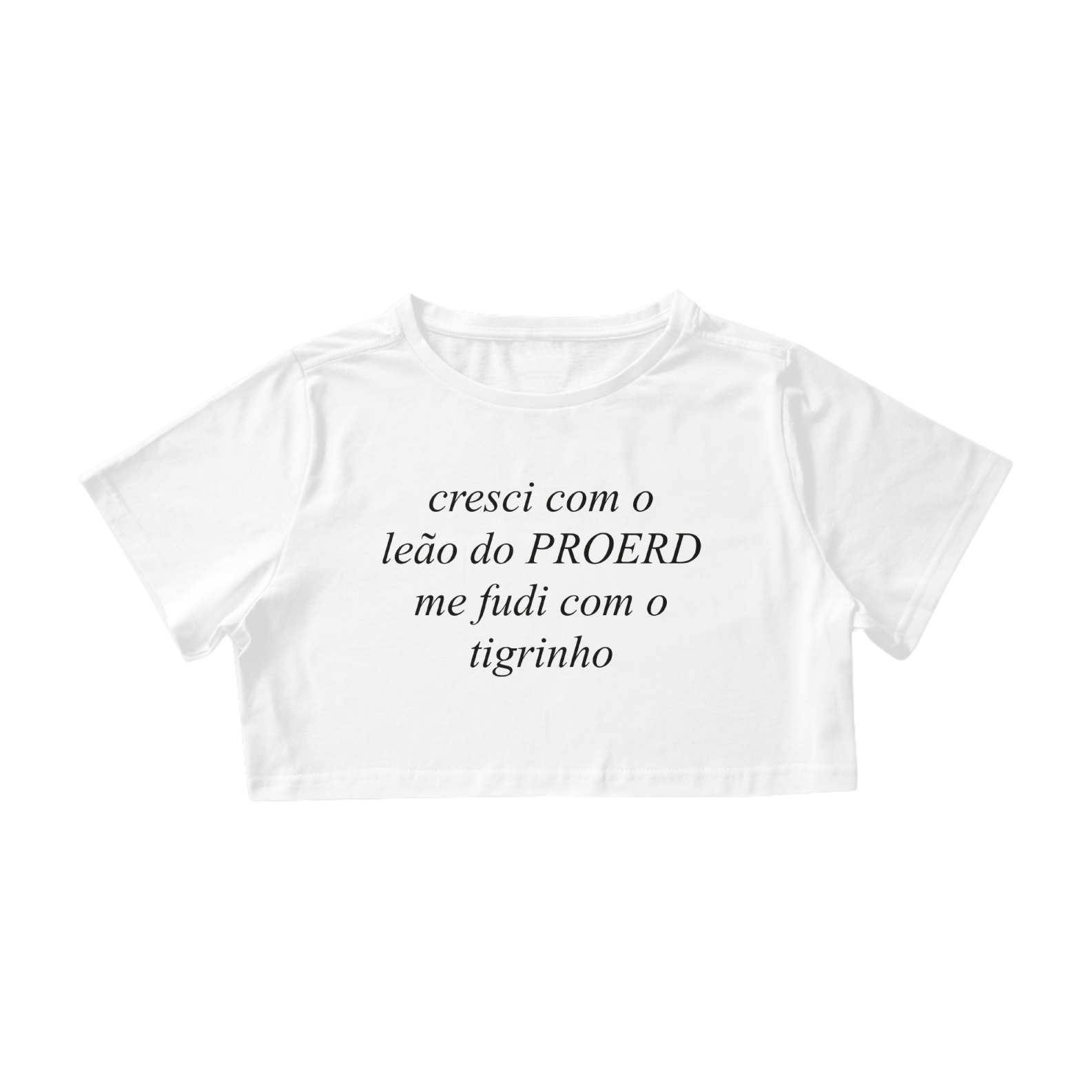 cropped do tigrinho (roubou o resto da camiseta)