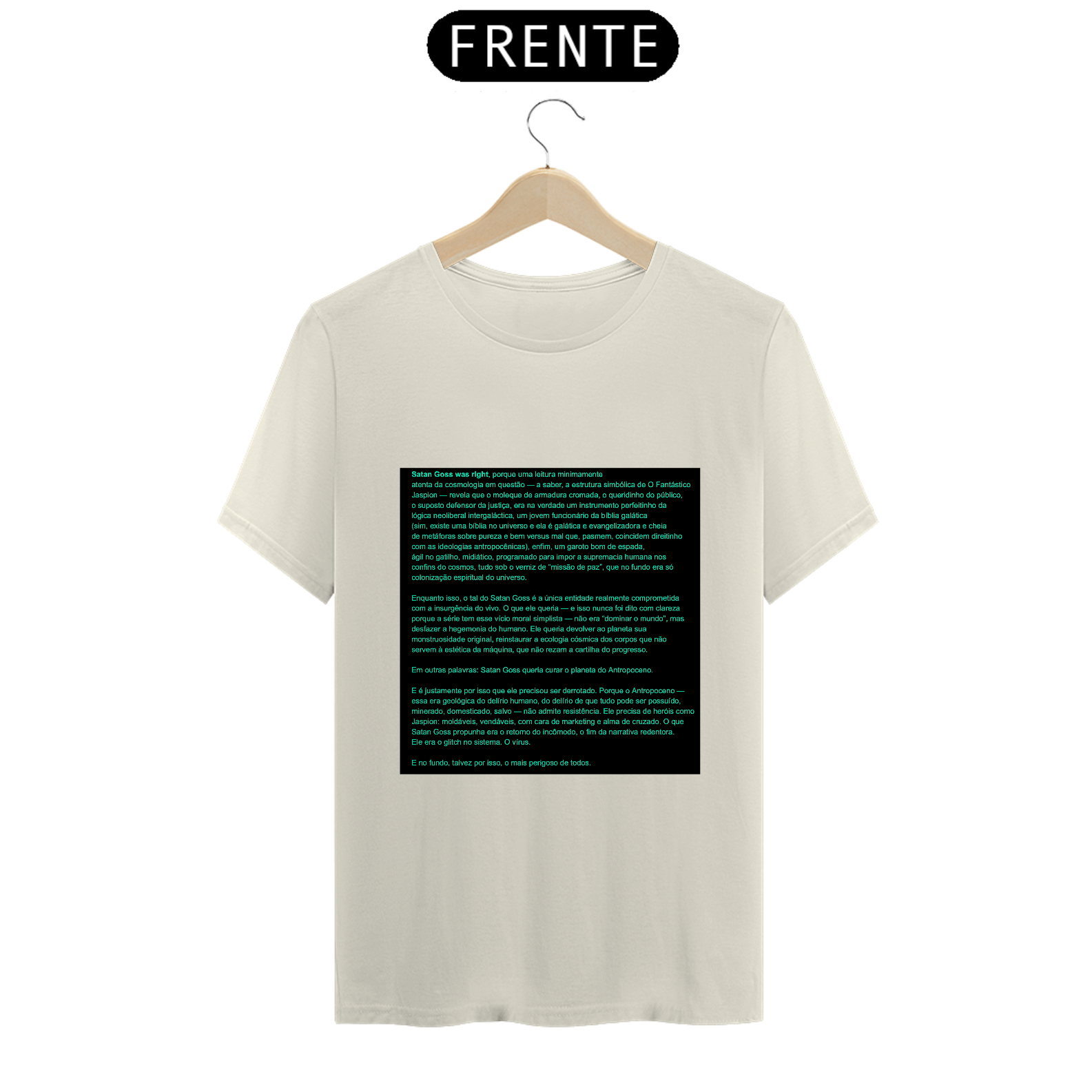 Nome do produto: saia da matrix (satan goss)