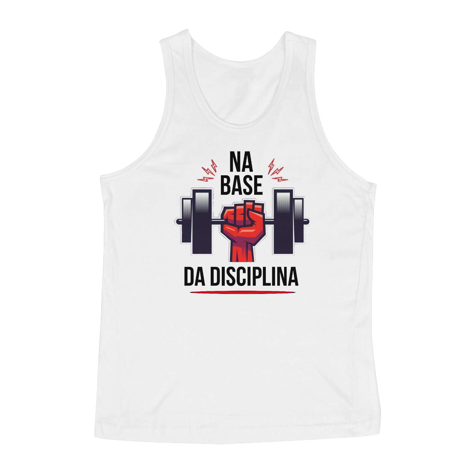 Nome do produto: Regata Oficial Na Base da Disciplina