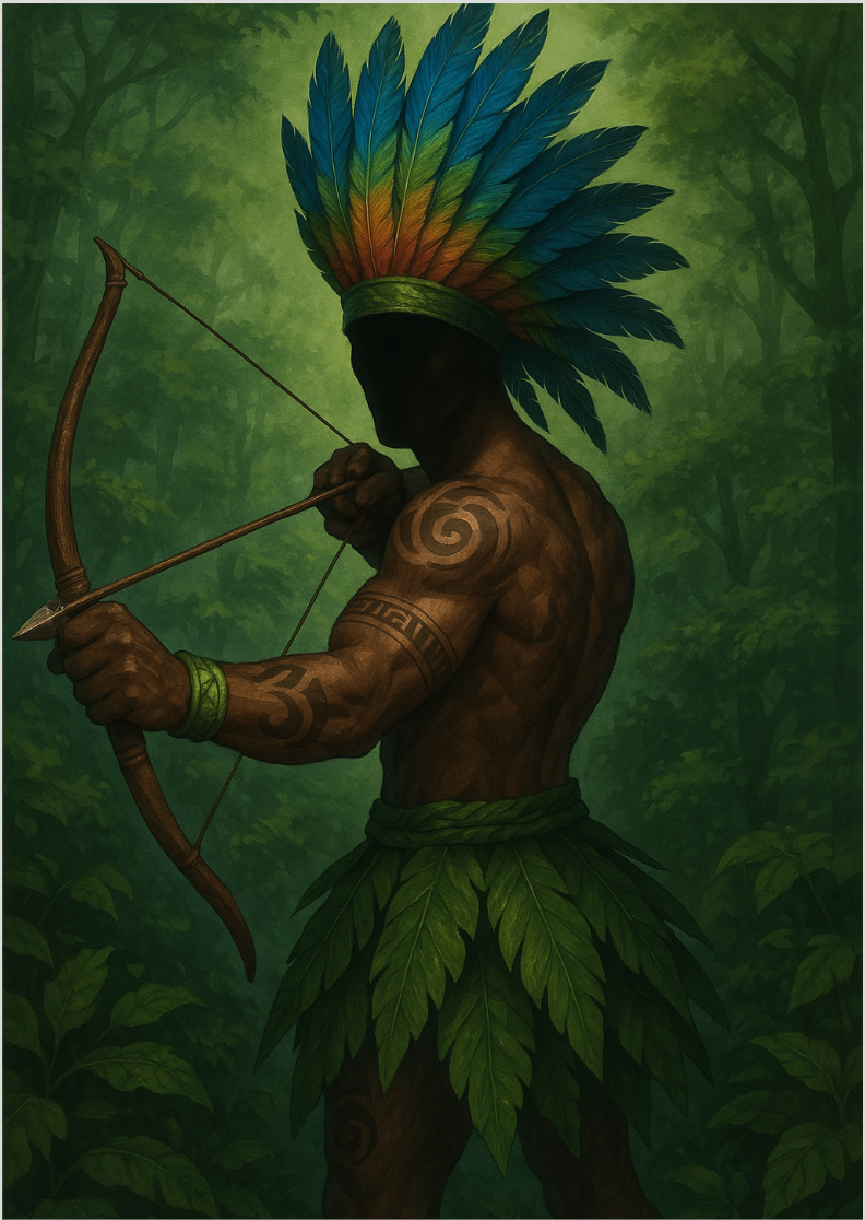 Nome do produto: Poster Oxóssi Caçador