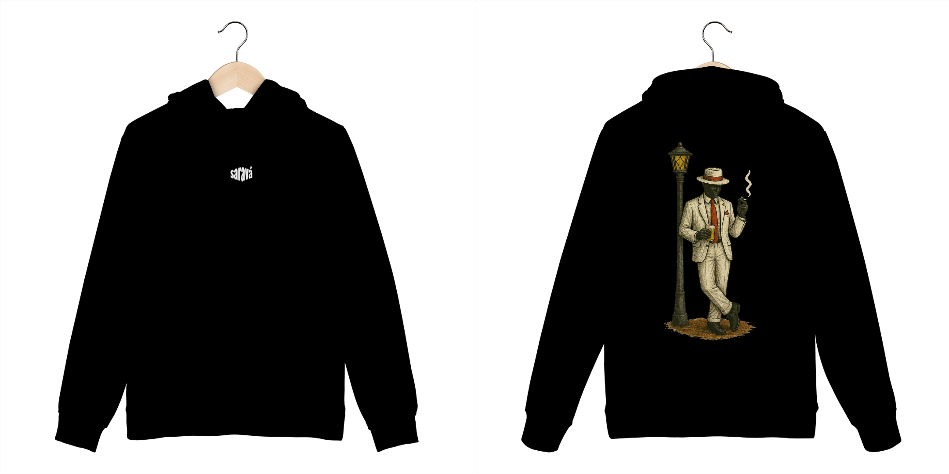 Nome do produto: Casaco Moletom Zé Pilintra (cores)