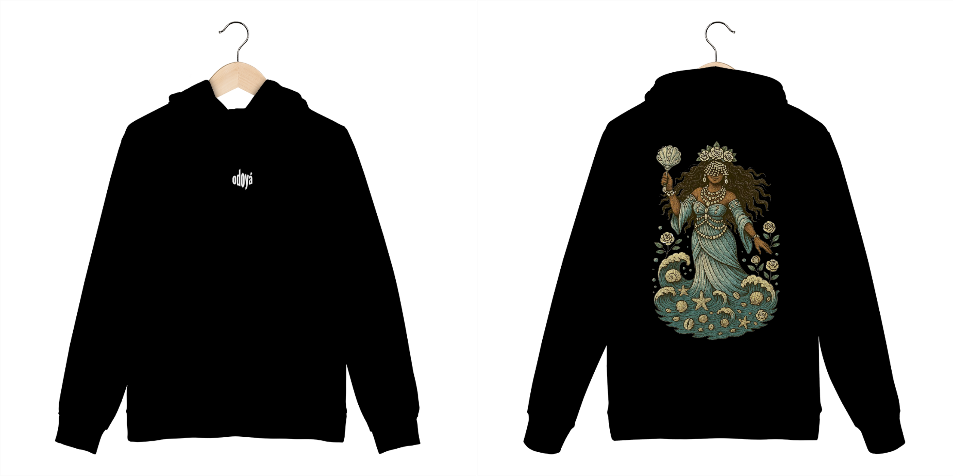 Nome do produto: Casaco Moletom Iemanjá (cores)