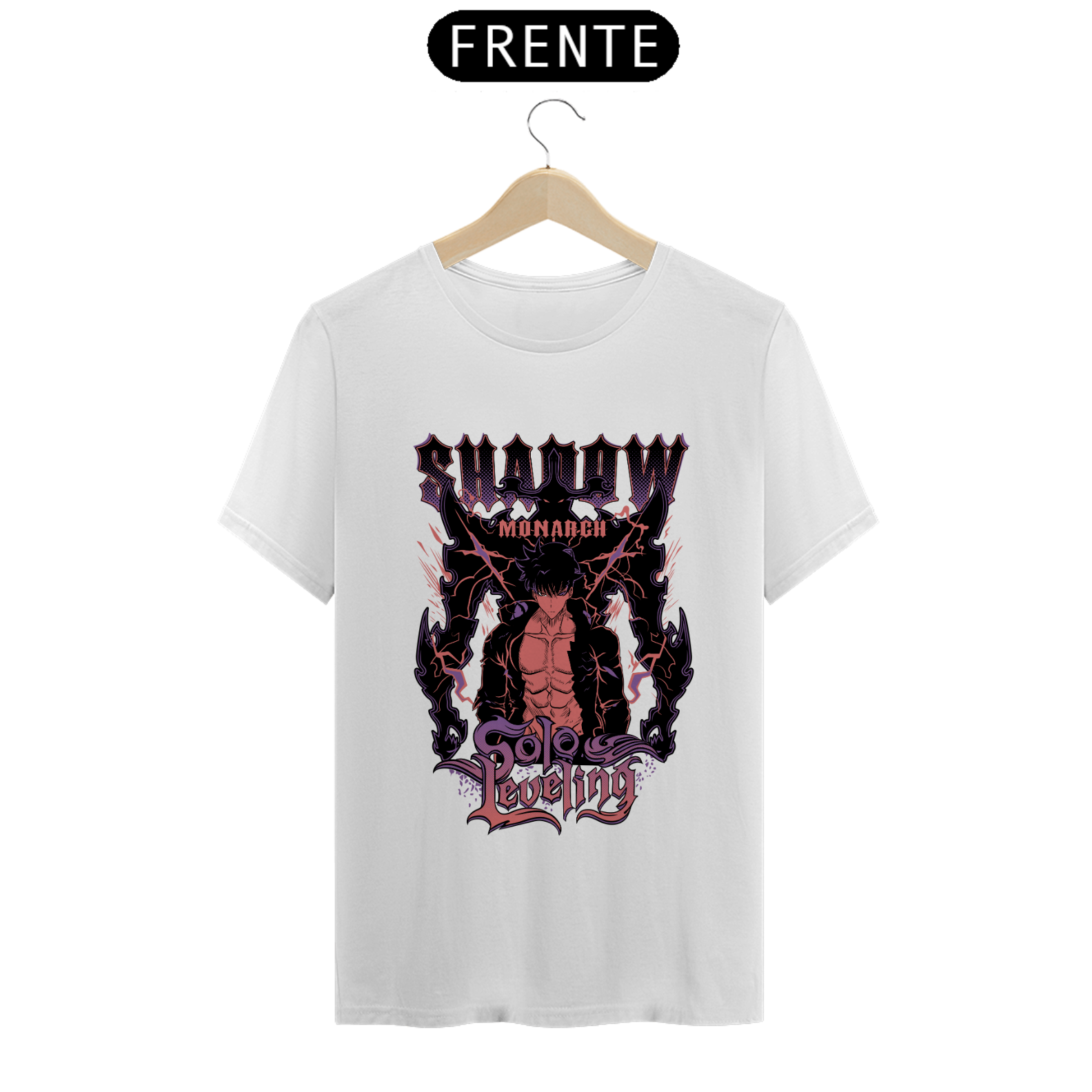 Nome do produto: Camiseta Sung Jin-Woo – Solo Leveling