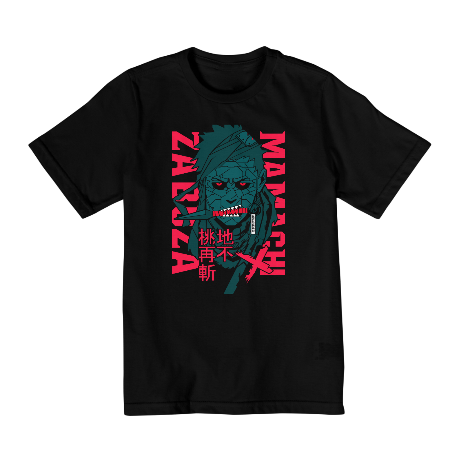Nome do produto: Camiseta Infantil Zabuza (10 a 14 anos) – Naruto