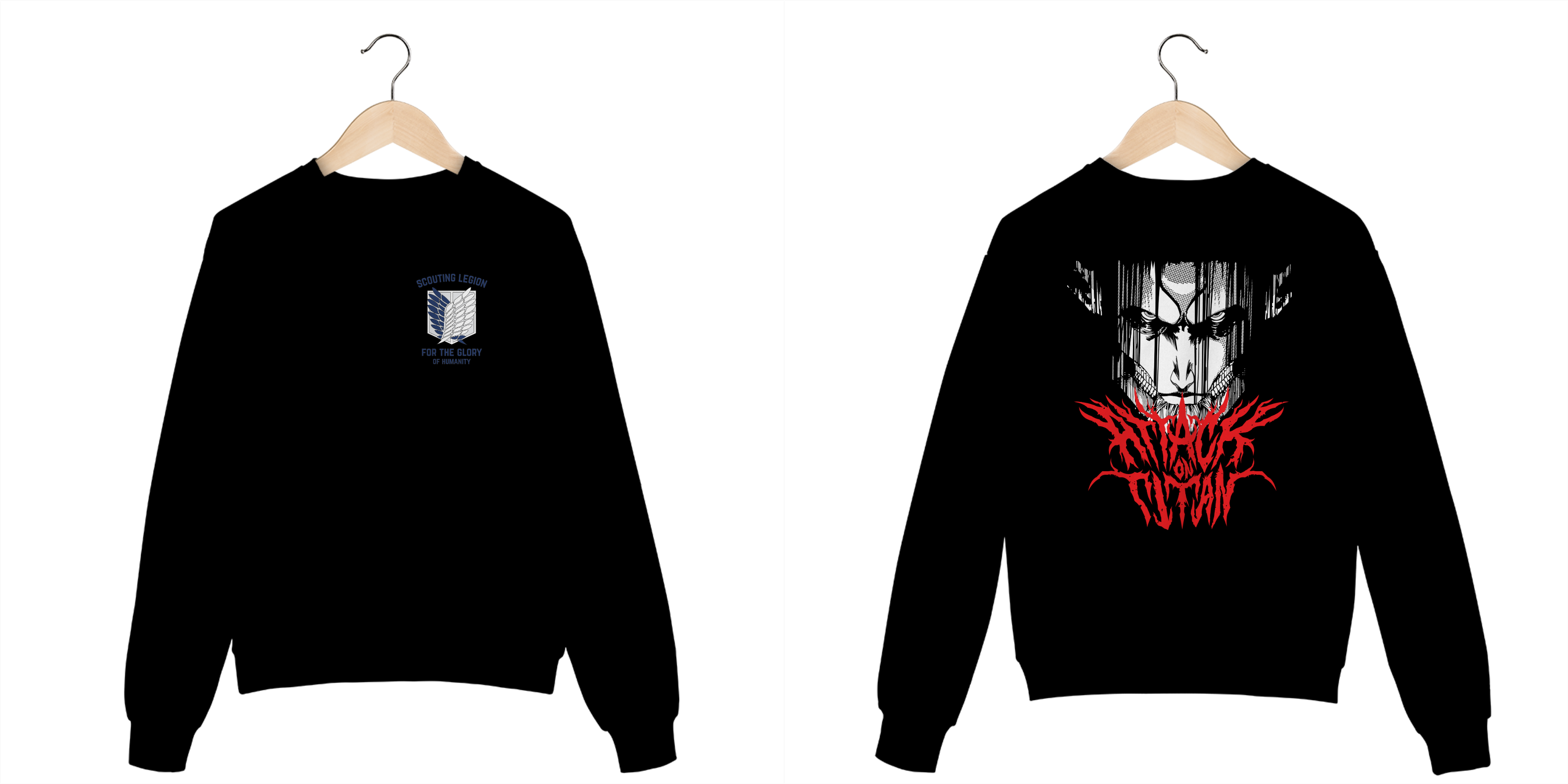 Nome do produto: Moletom do Eren Yeager – Attack on Titan