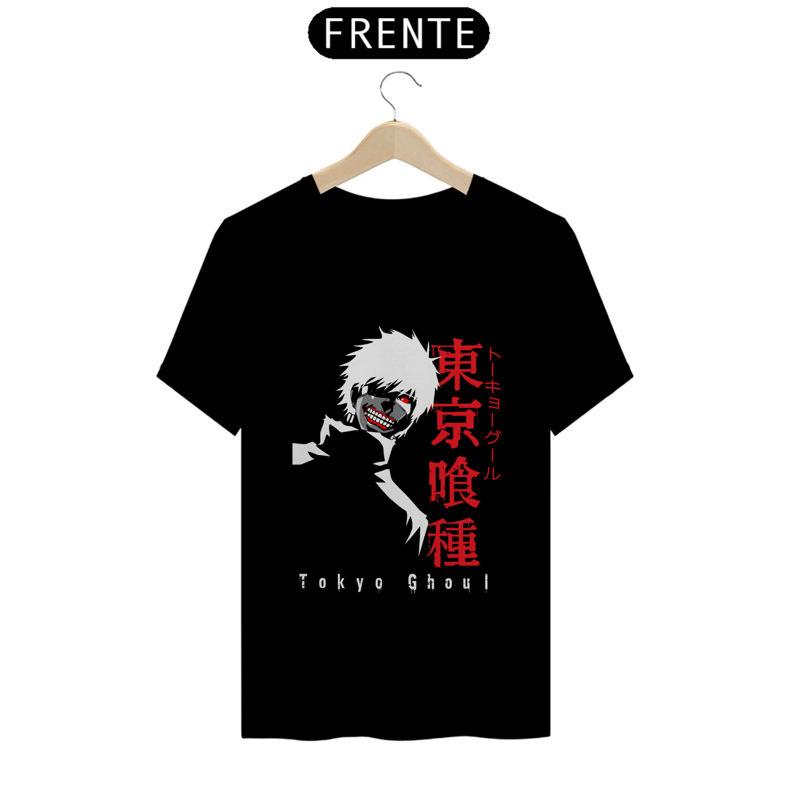 Nome do produto: Camiseta do Kaneki Ken – Tokyo Ghoul