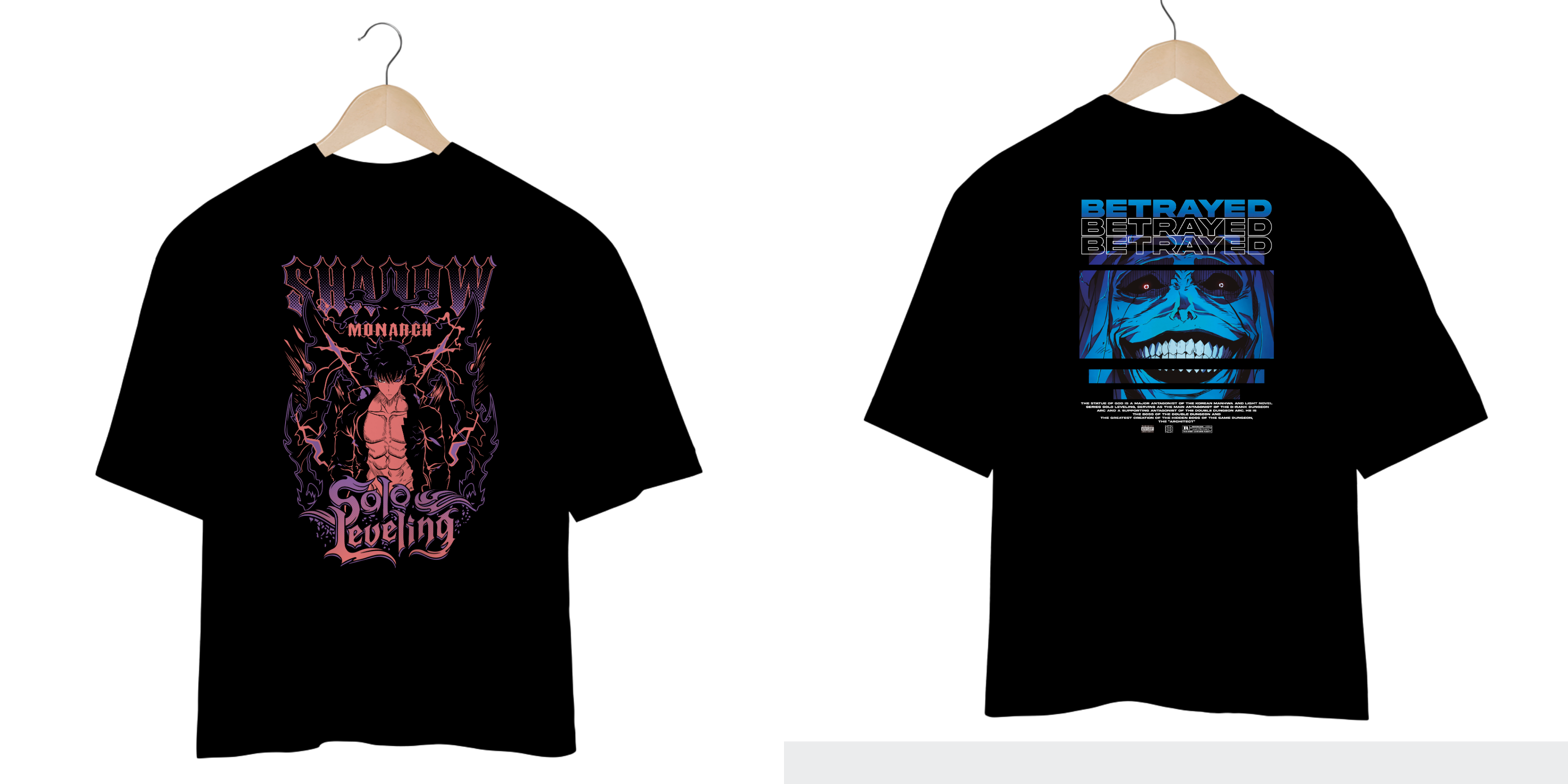 Nome do produto: Camiseta Oversized Sung – Solo Leveling