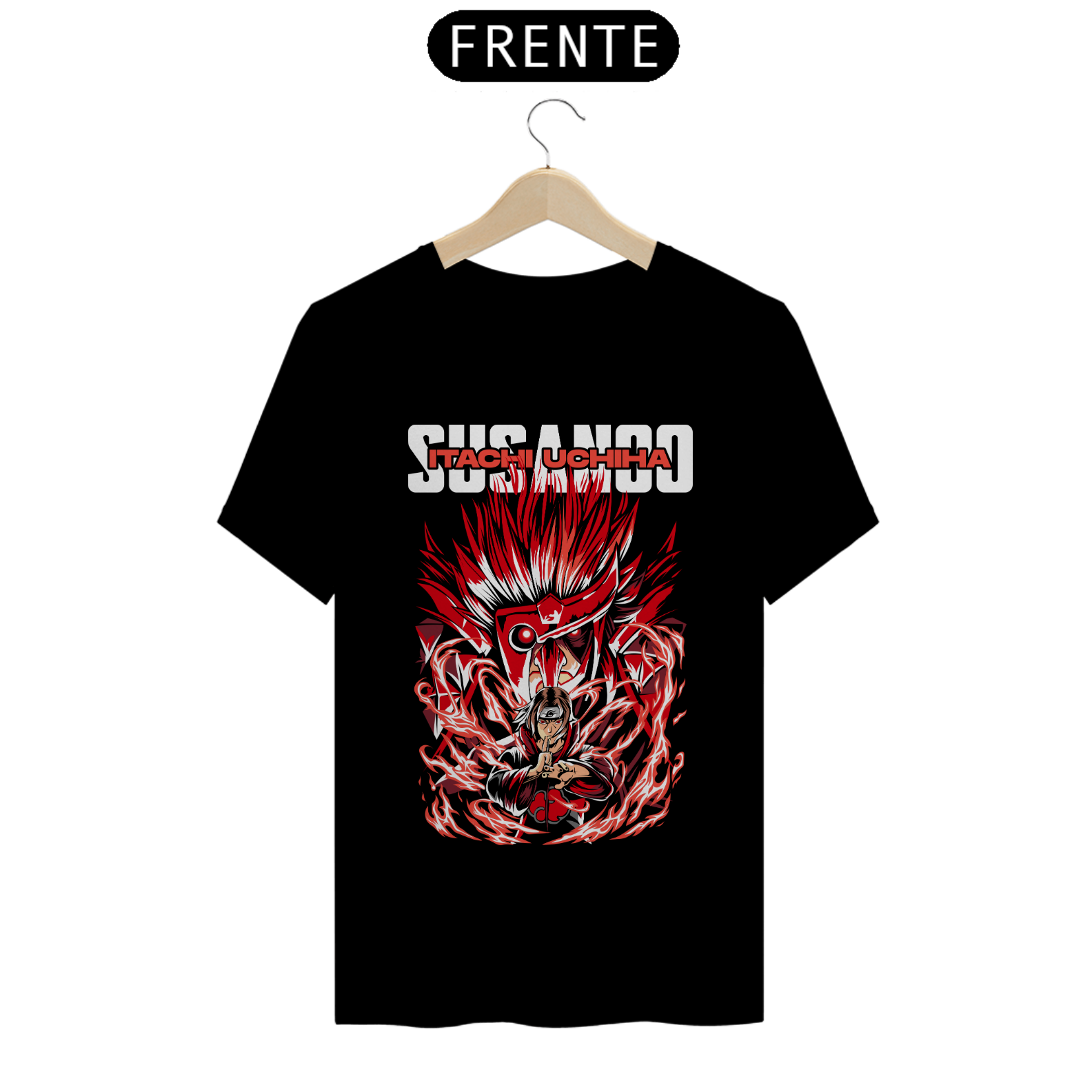 Nome do produto: Camiseta Itachi Uchiha – Naruto Shippuden