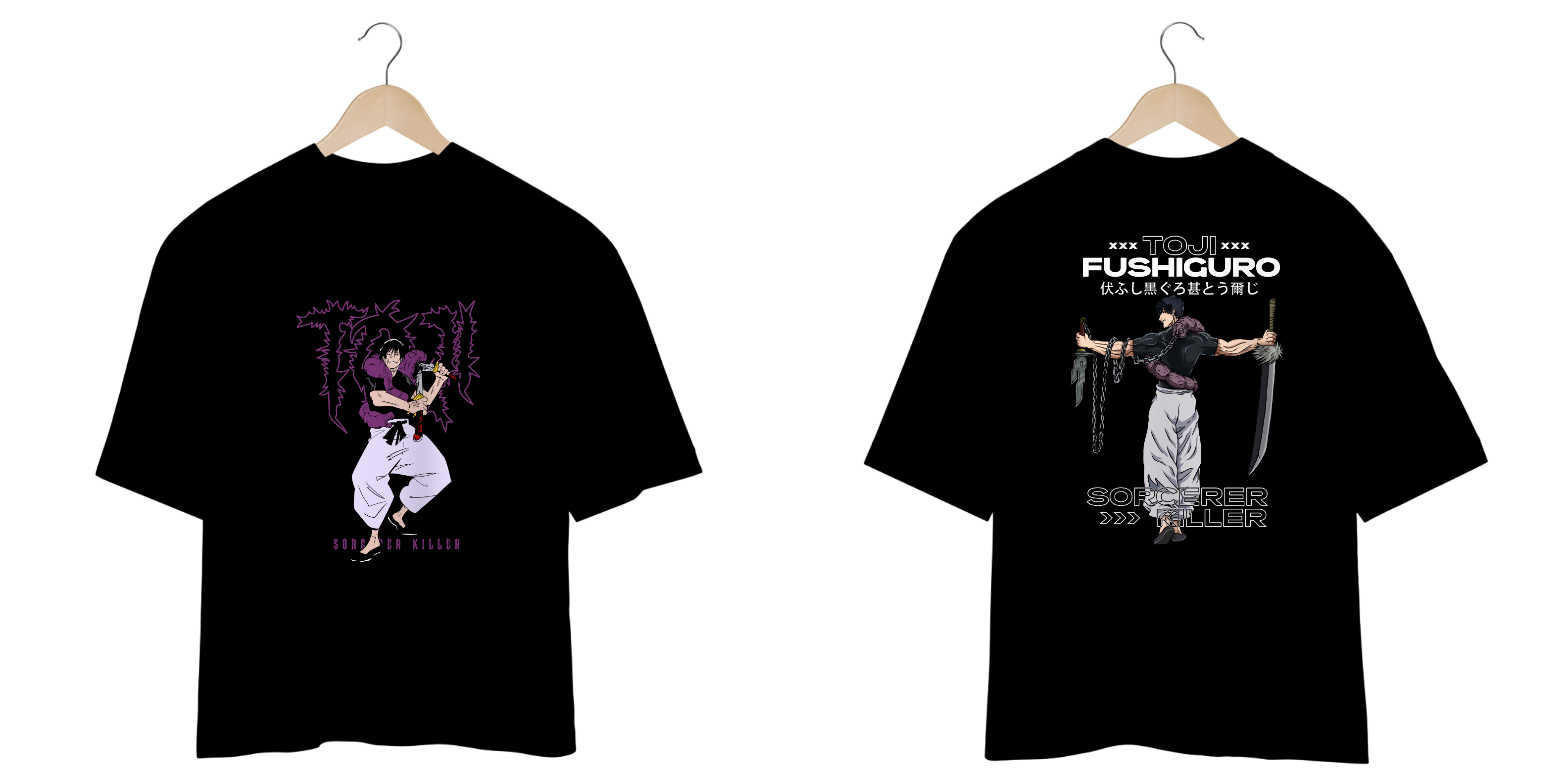 Nome do produto: Camiseta Oversized Toji – Jujutsu Kaisen